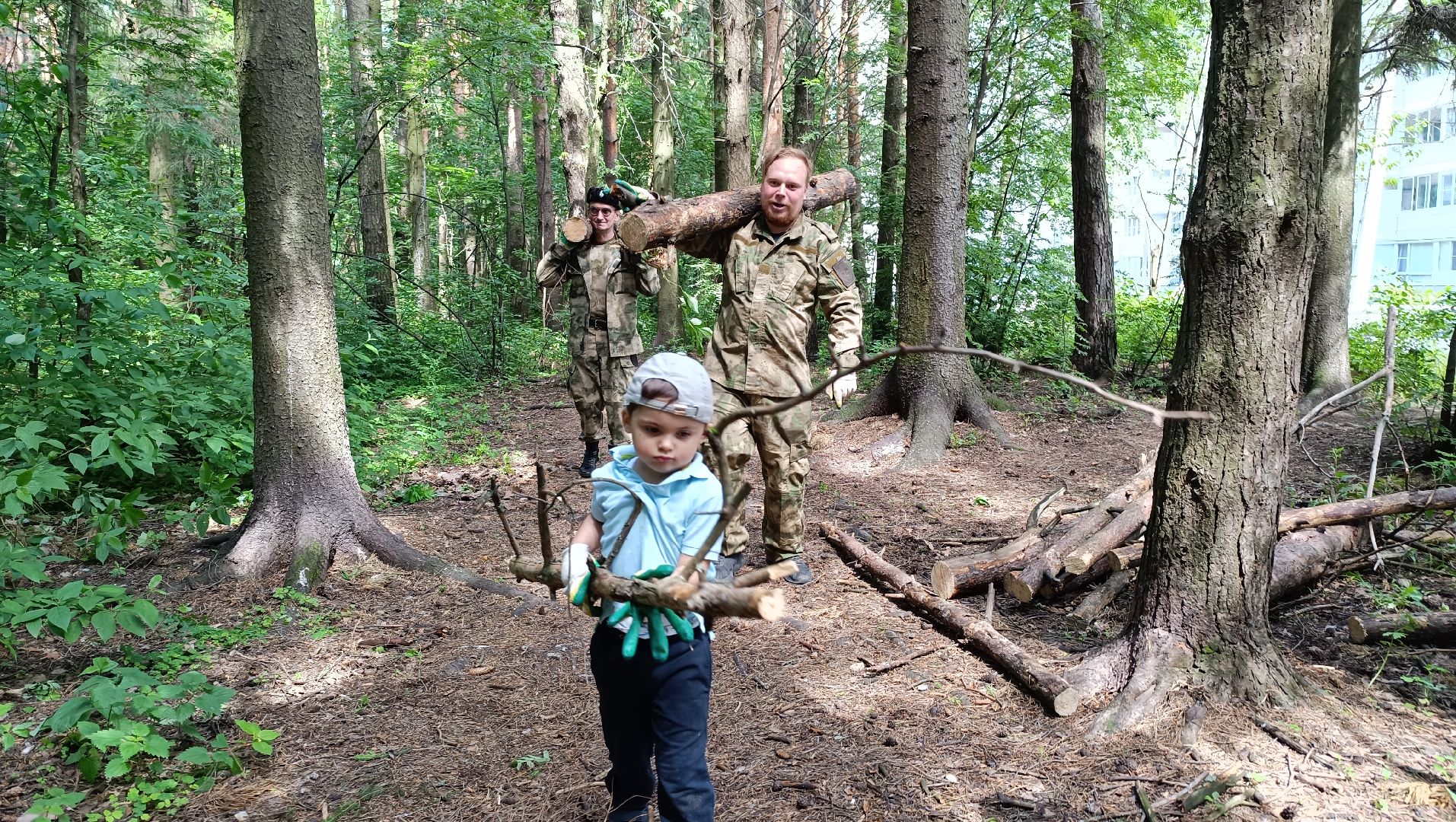 чистый лес, лобня, экология, казаки,