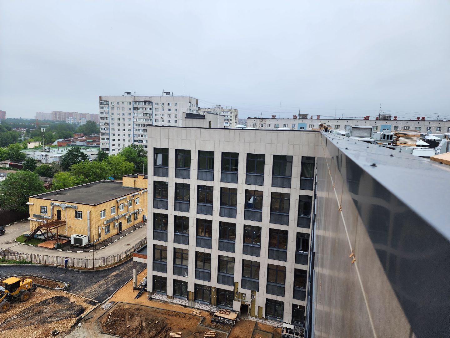 Лобня, Стройка, Поликлиника,