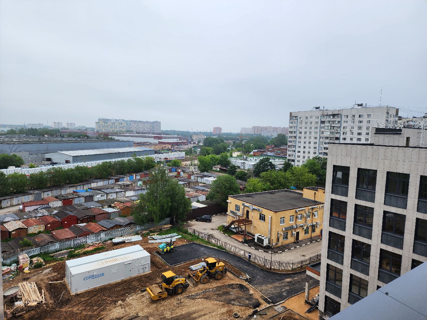 Лобня, Стройка, Поликлиника,