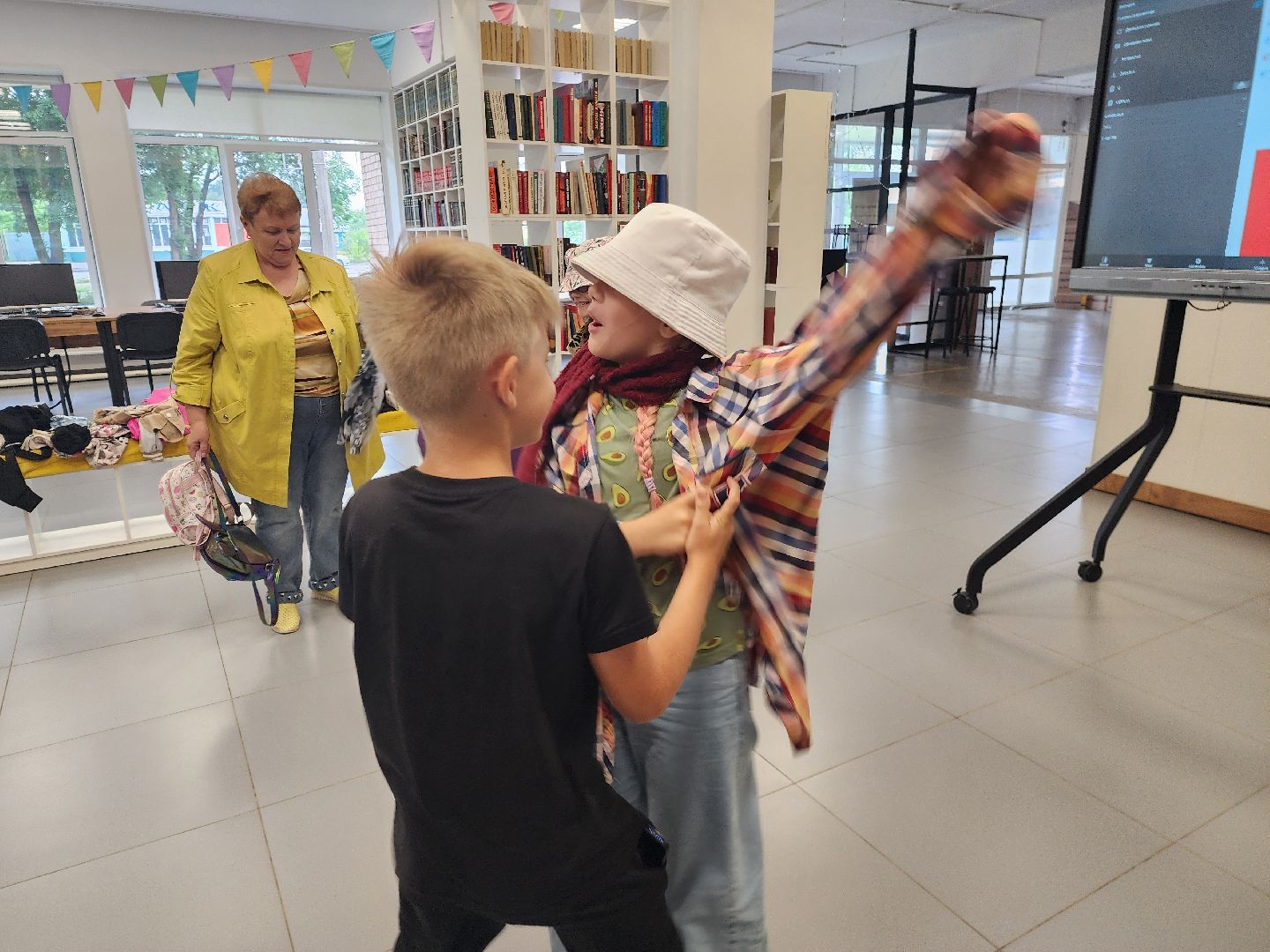 шатура, библиотека, день отца, международный праздник,