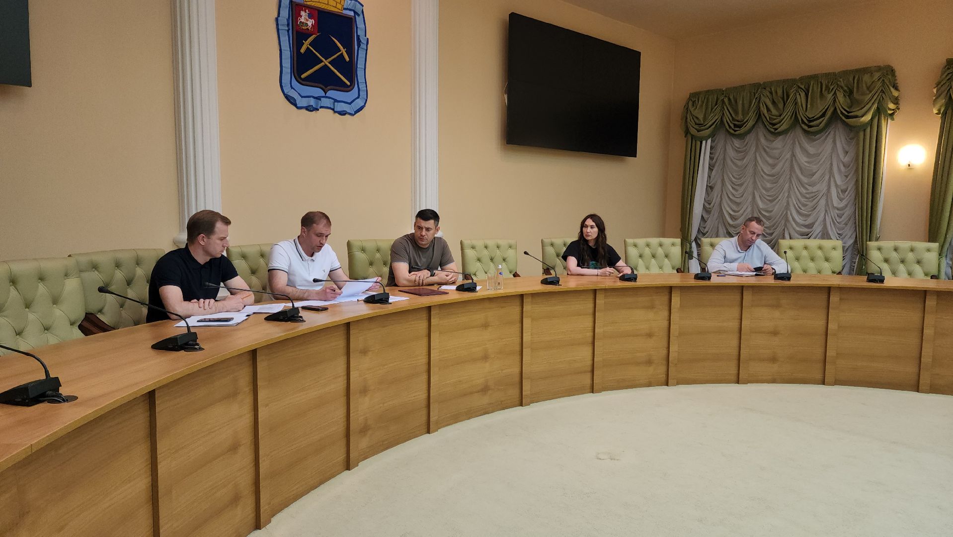 Подольск, Ливень, Штаб, Глава округа,