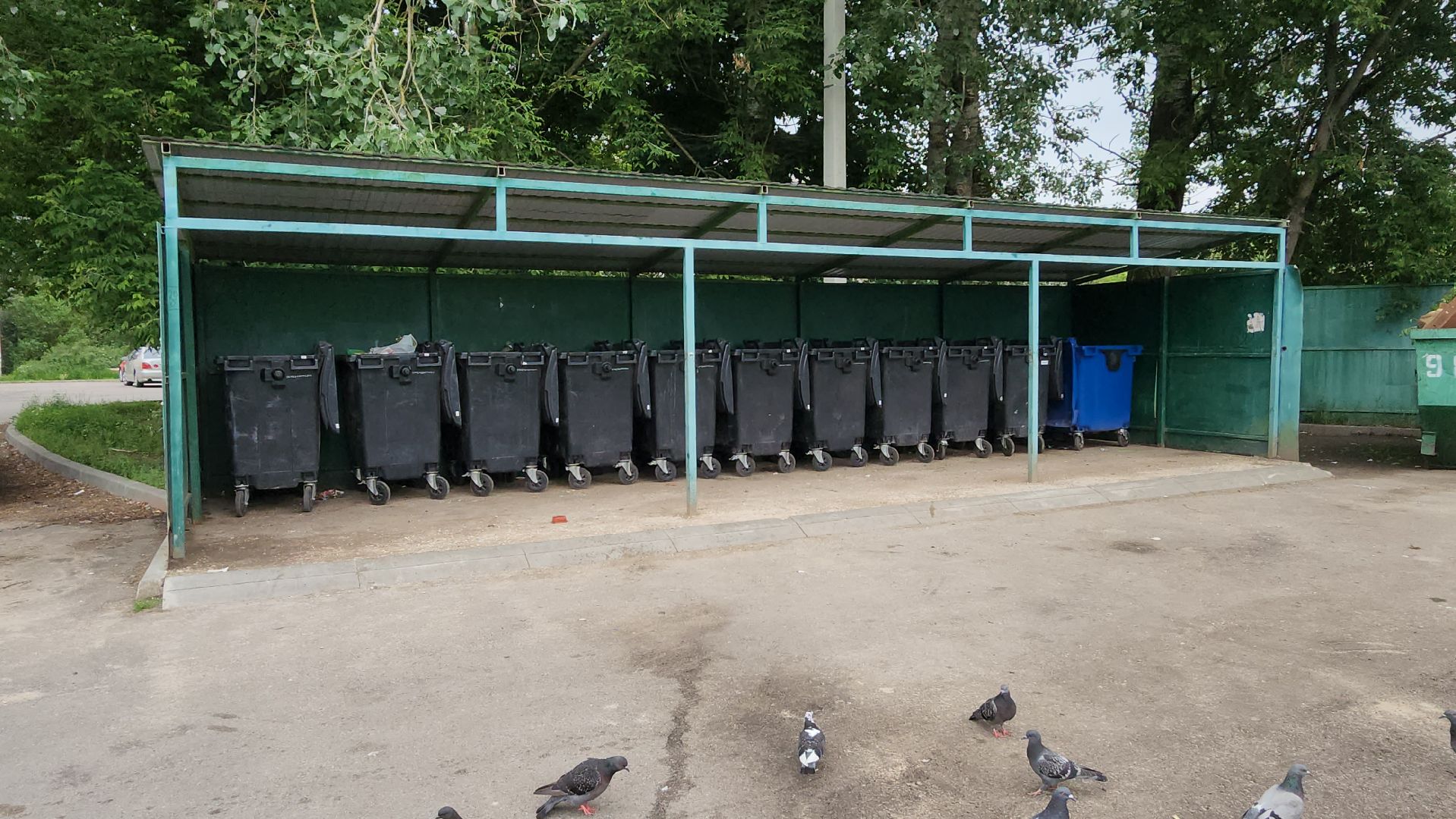 серпухов, контейнерная площадка, улица космонавтов, региональный оператор, раздельный сбор мусора,