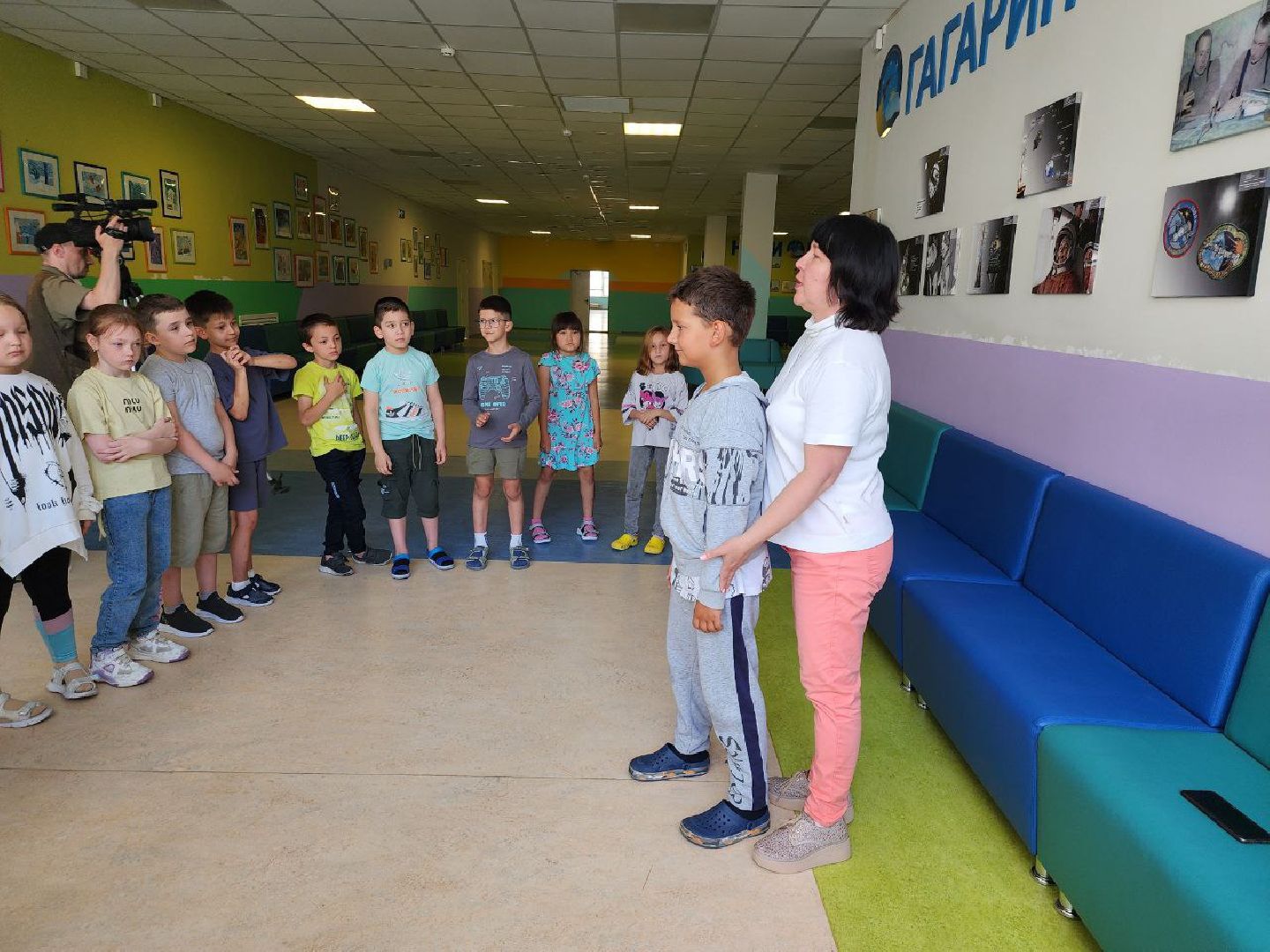 детский лагерь, школьный лагерь, лопатинская сош, ленинский округ, депутат Кокоева, Единая Россия, лагерь дневного пребывания,