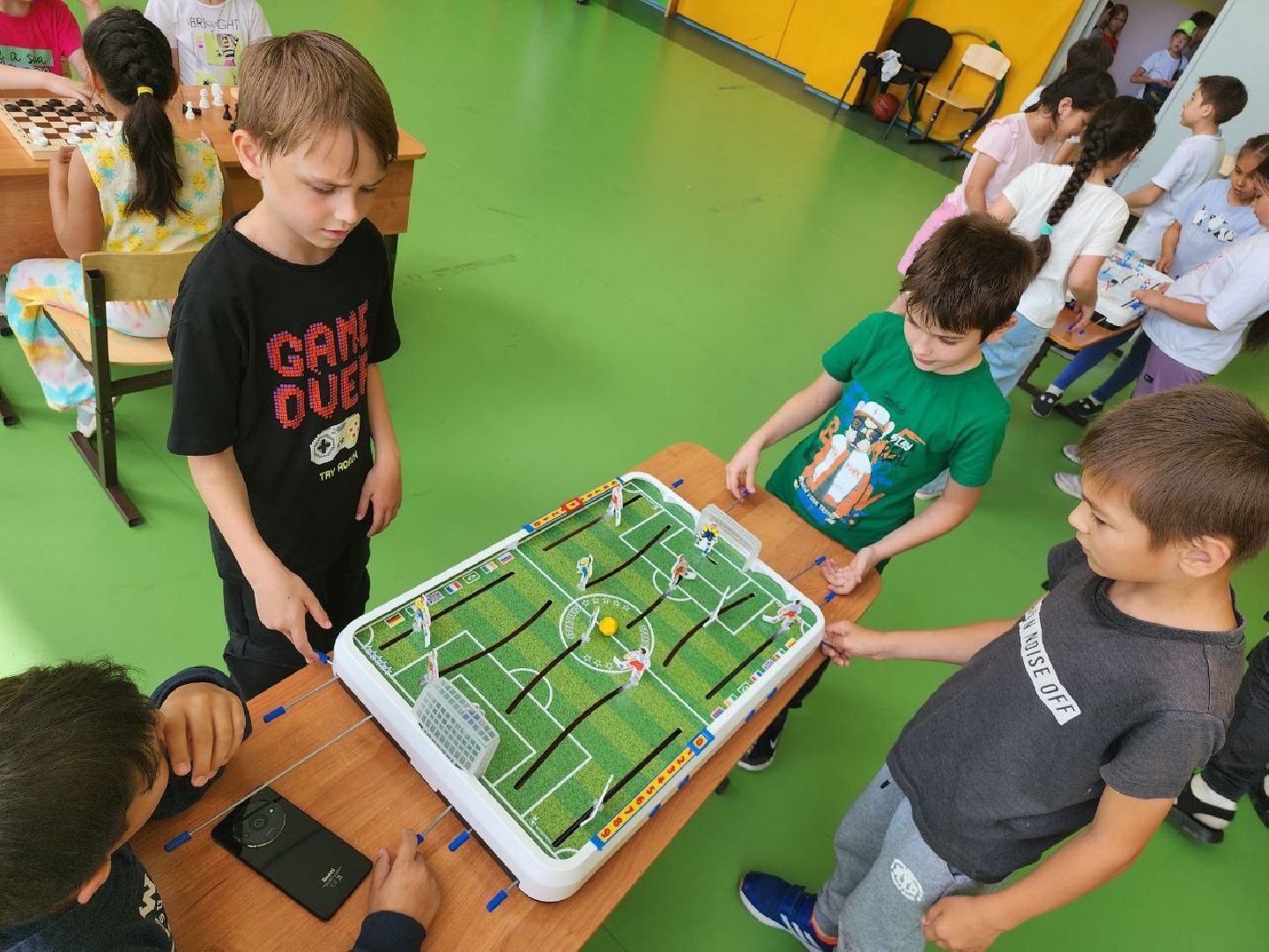 детский лагерь, школьный лагерь, лопатинская сош, ленинский округ, депутат Кокоева, Единая Россия, лагерь дневного пребывания,