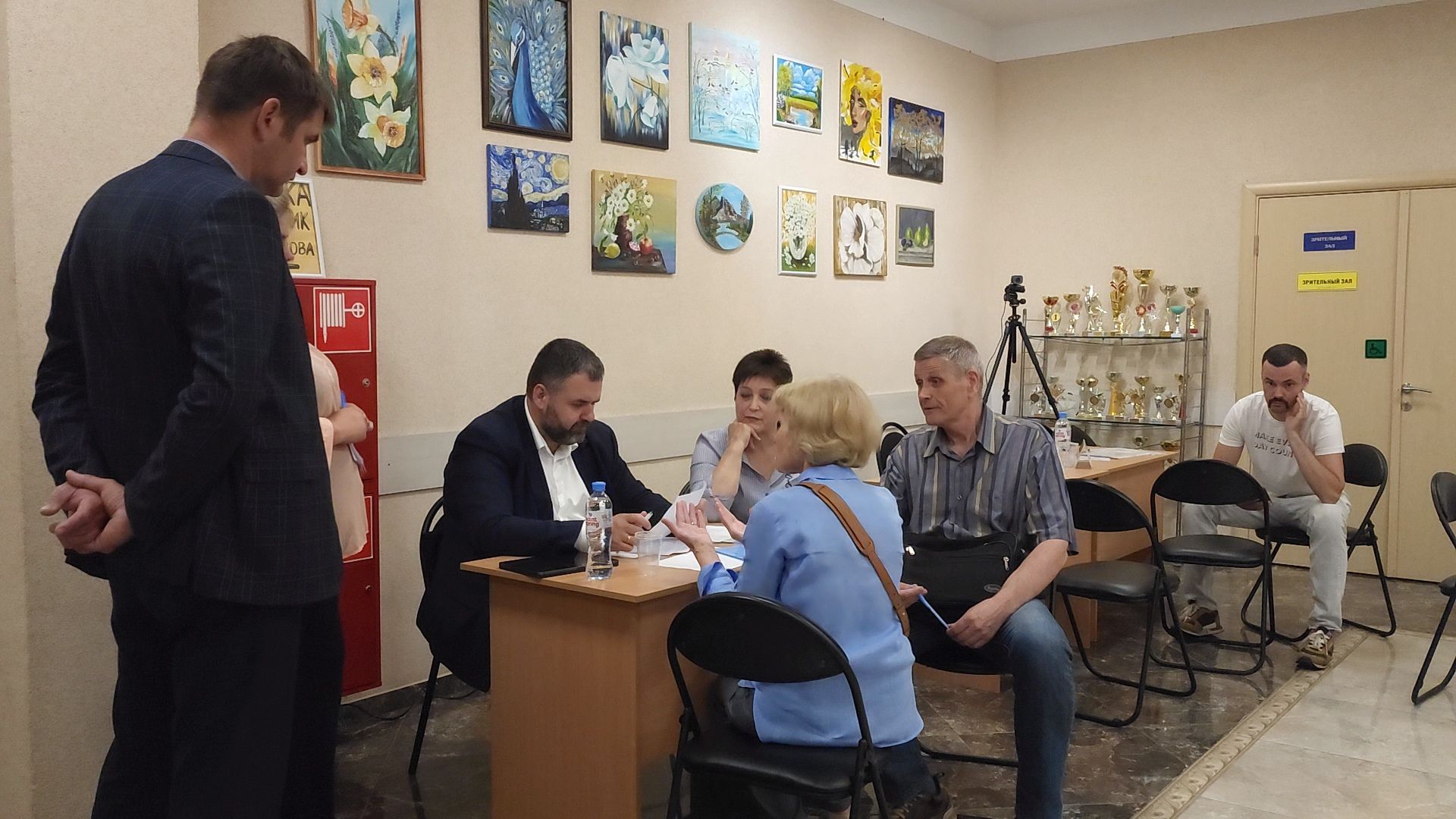 Одинцово, пожар, жкх, выездная администрация,