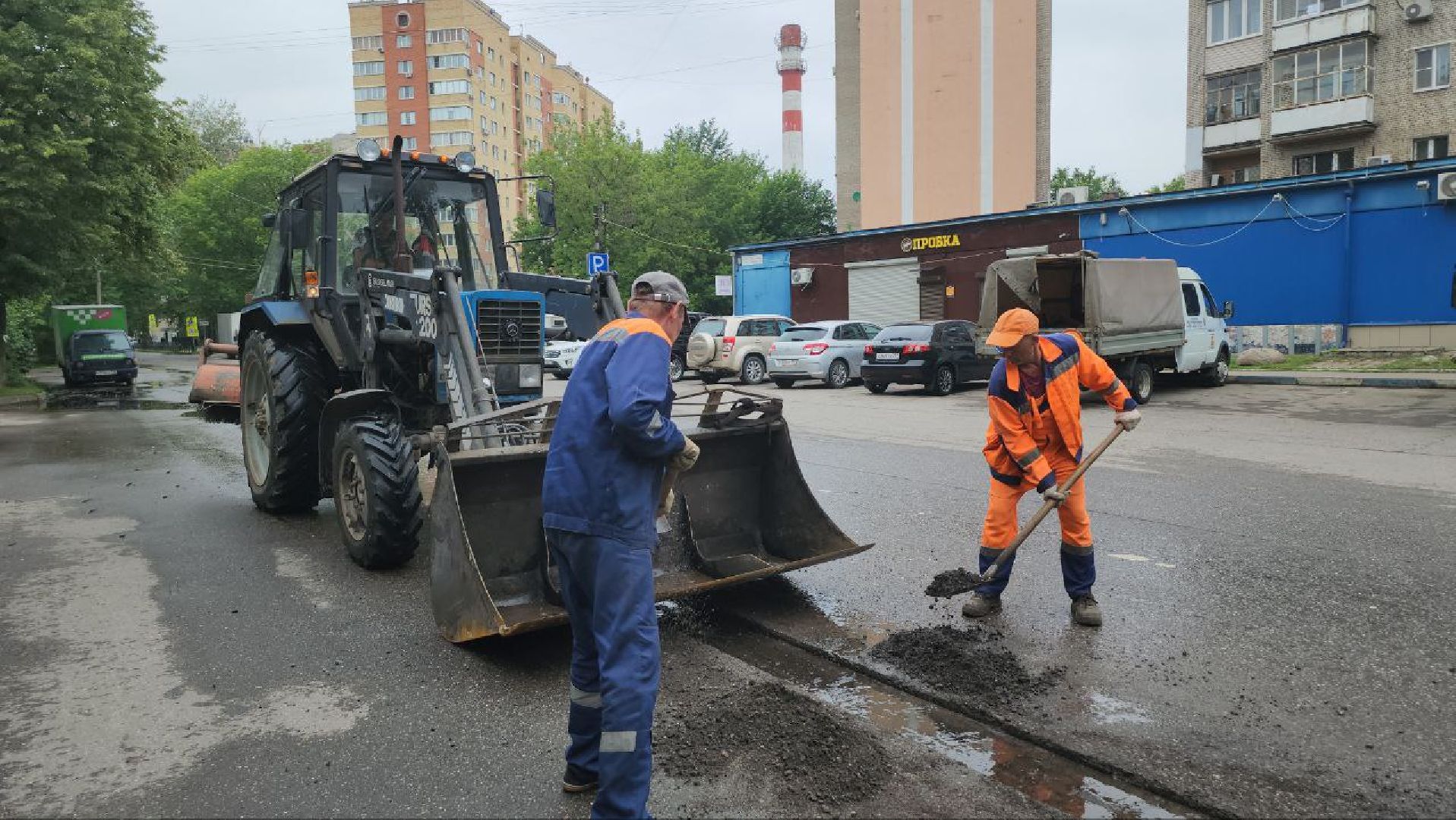 Люберецкий городской округ, ремонт дорог, ОКБЖКХ, дорожное покрытие,