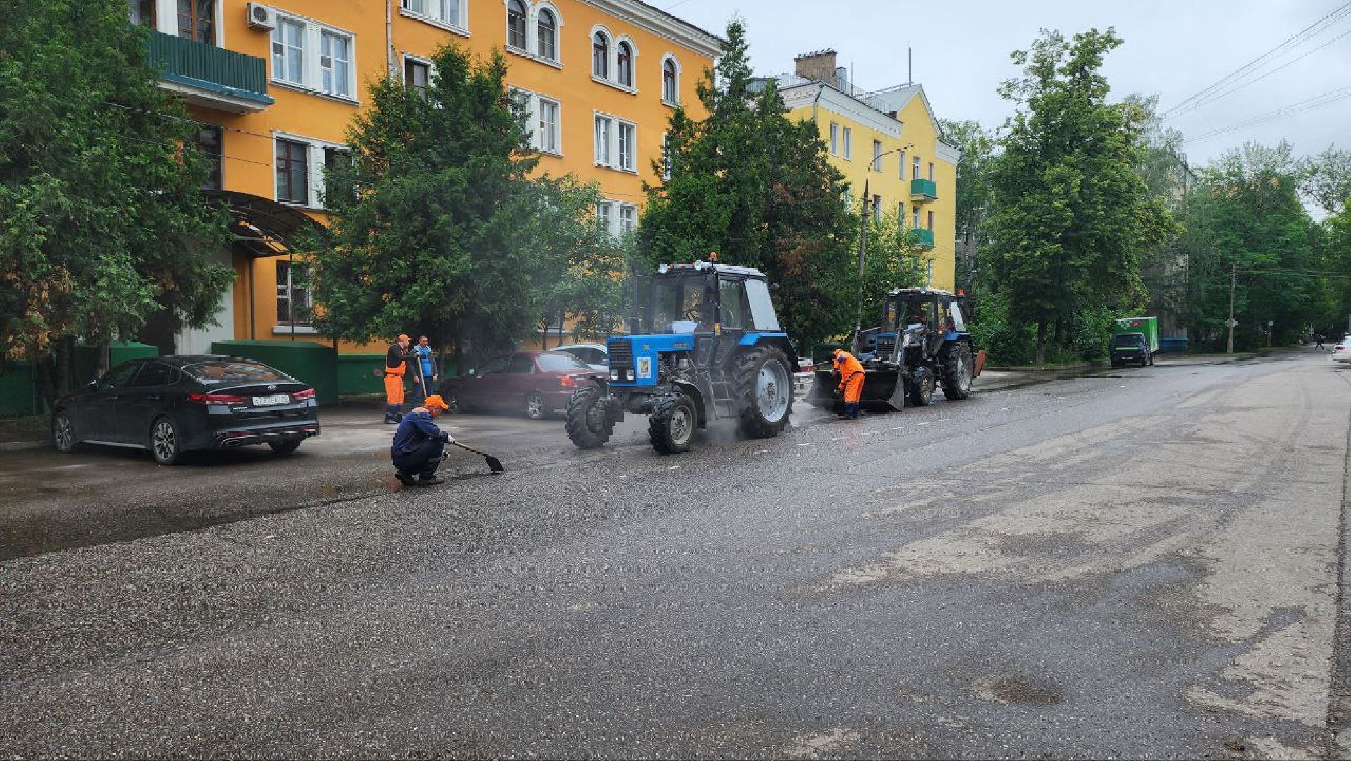 Люберецкий городской округ, ремонт дорог, ОКБЖКХ, дорожное покрытие,