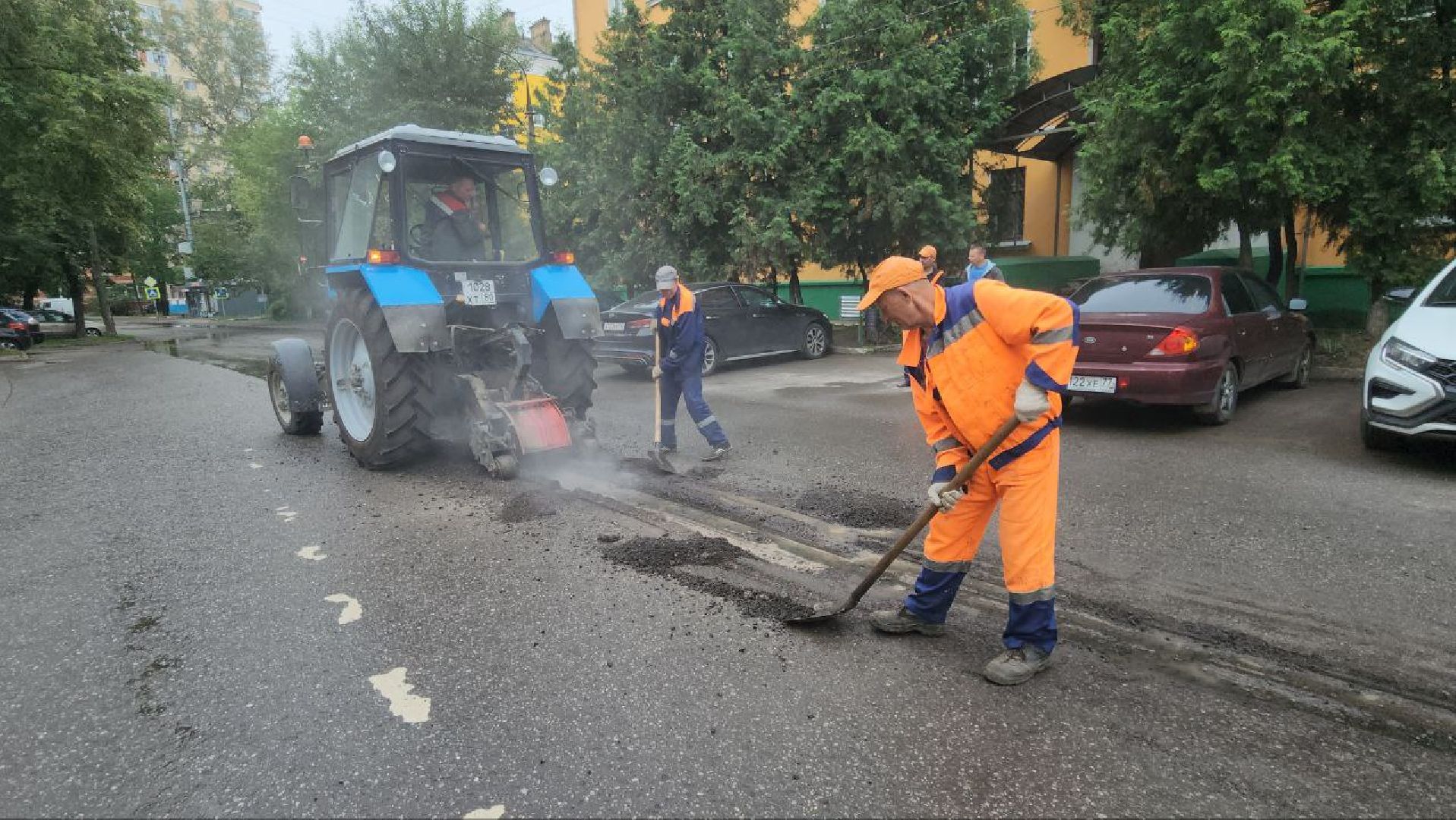 Люберецкий городской округ, ремонт дорог, ОКБЖКХ, дорожное покрытие,