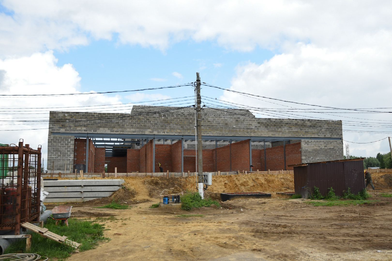 Бронницы, Строительство ФОК, Проверка хода строительства, Спорт,