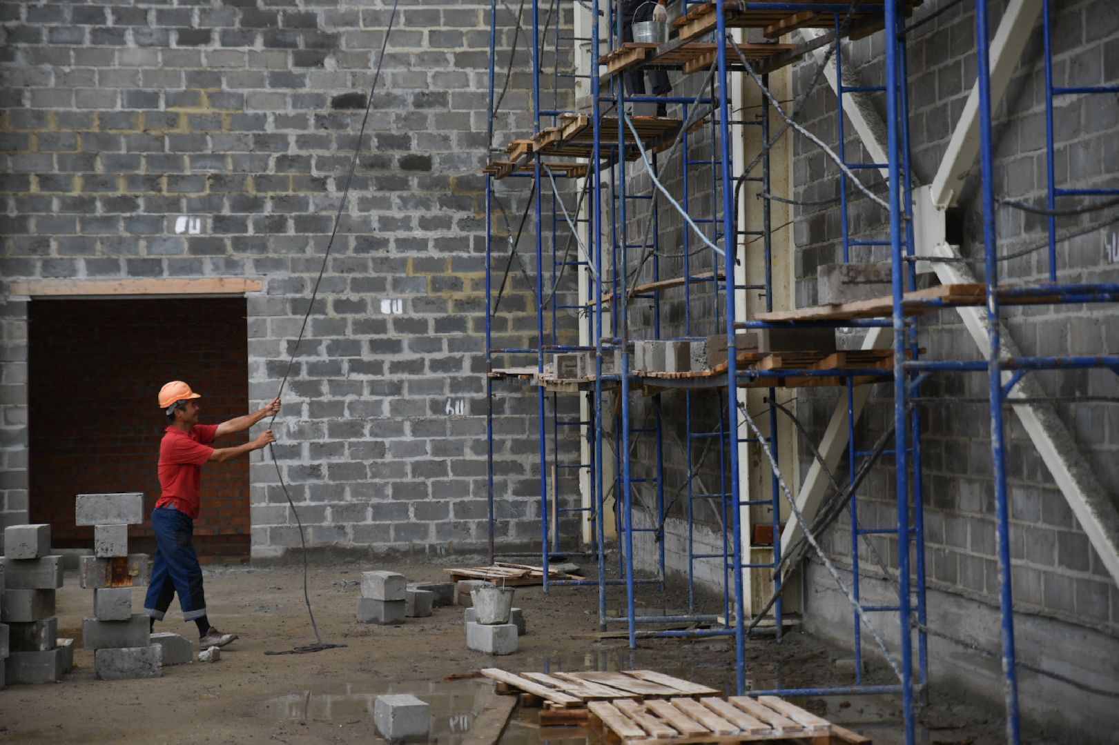 Бронницы, Строительство ФОК, Проверка хода строительства, Спорт,