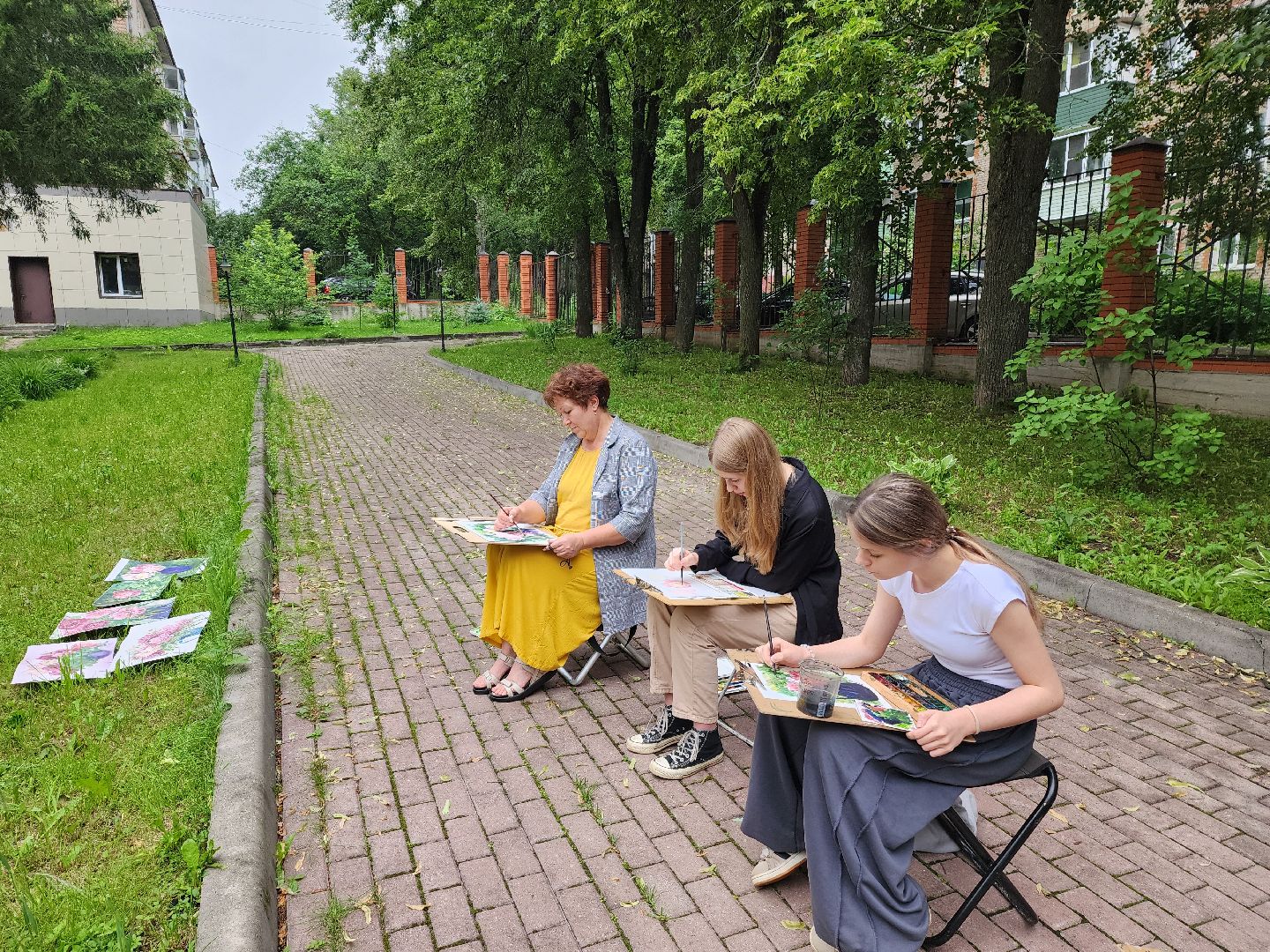 красноармейск, г.о. пушкинский, пленэр, дополнительное образование,