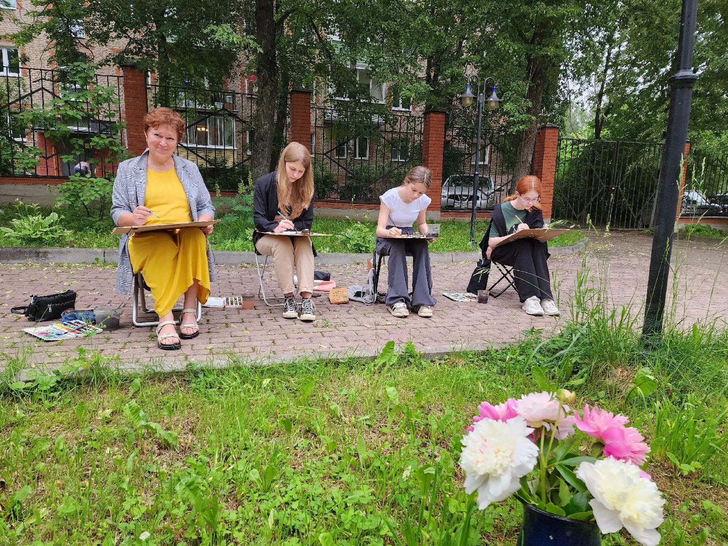 красноармейск, г.о. пушкинский, пленэр, дополнительное образование,