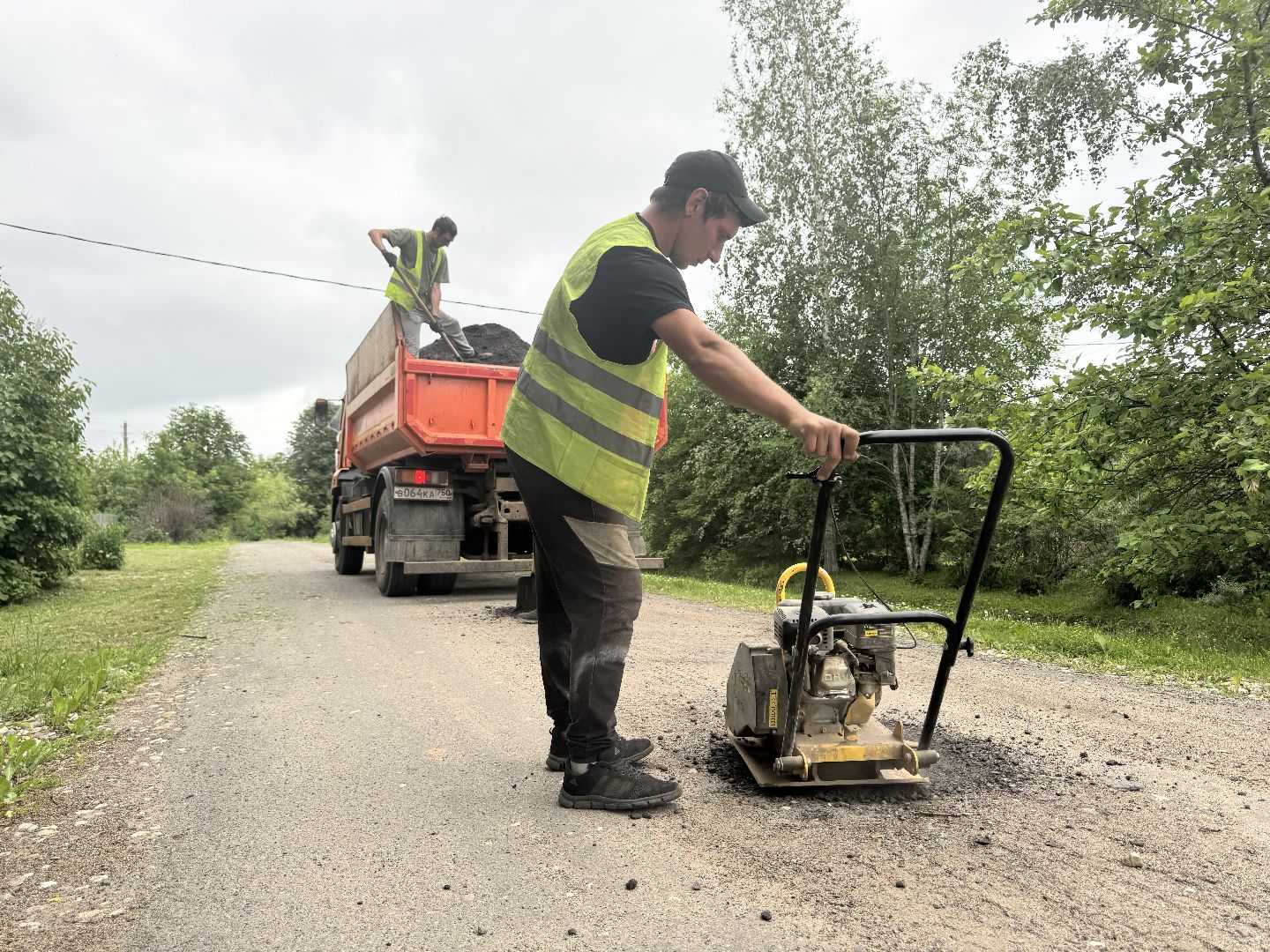 шаховская, ямочный ремонт, коммунальная служба,