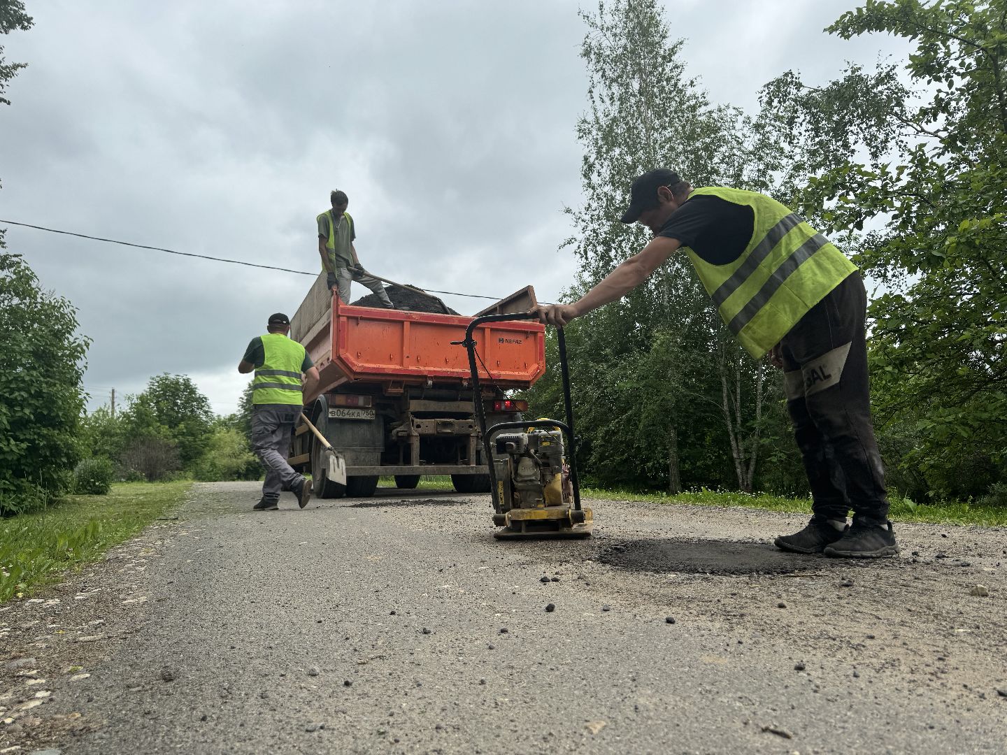 шаховская, ямочный ремонт, коммунальная служба,