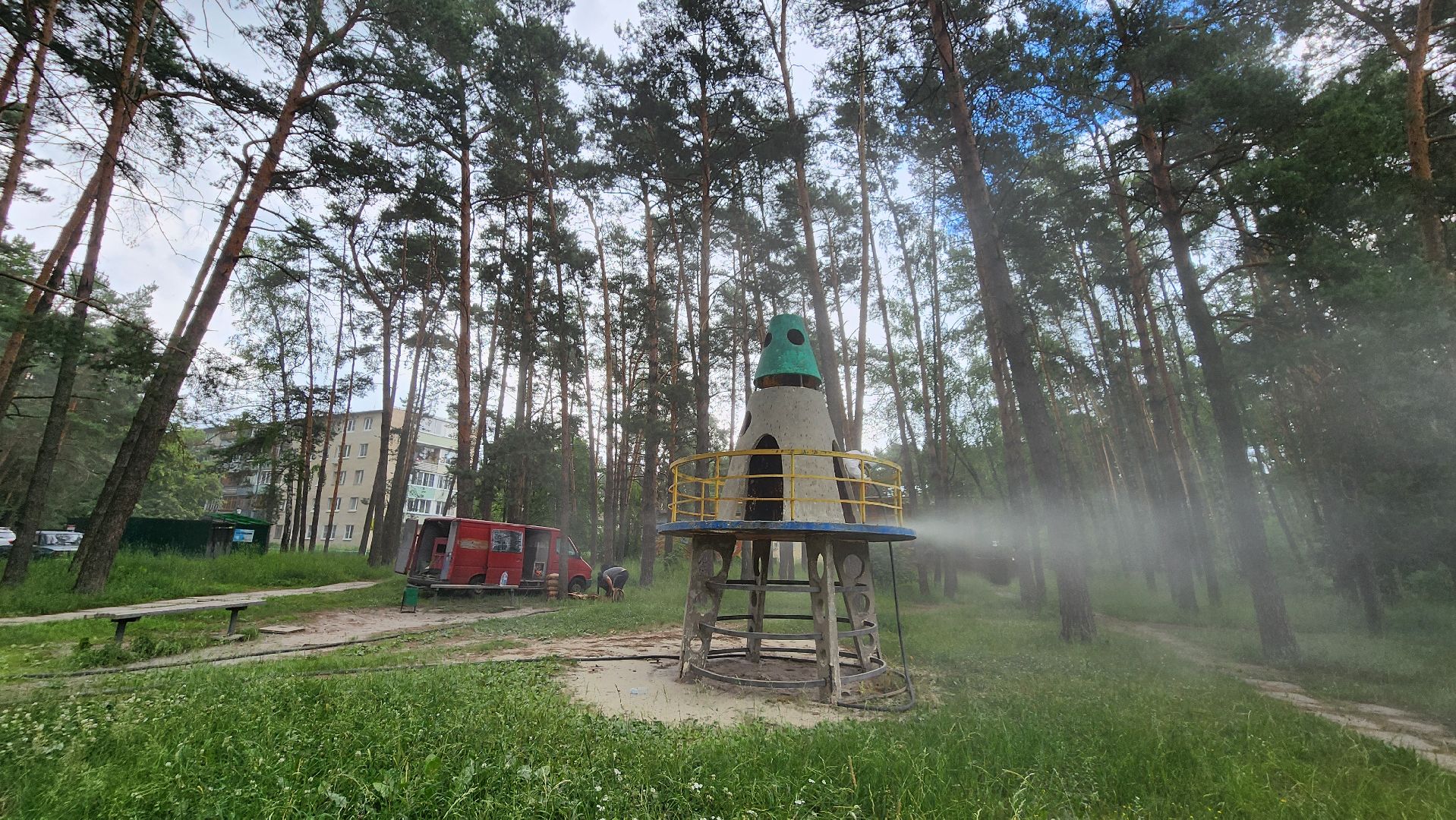 Протвино, благоустойство, ракета, первый этап, арт объект,