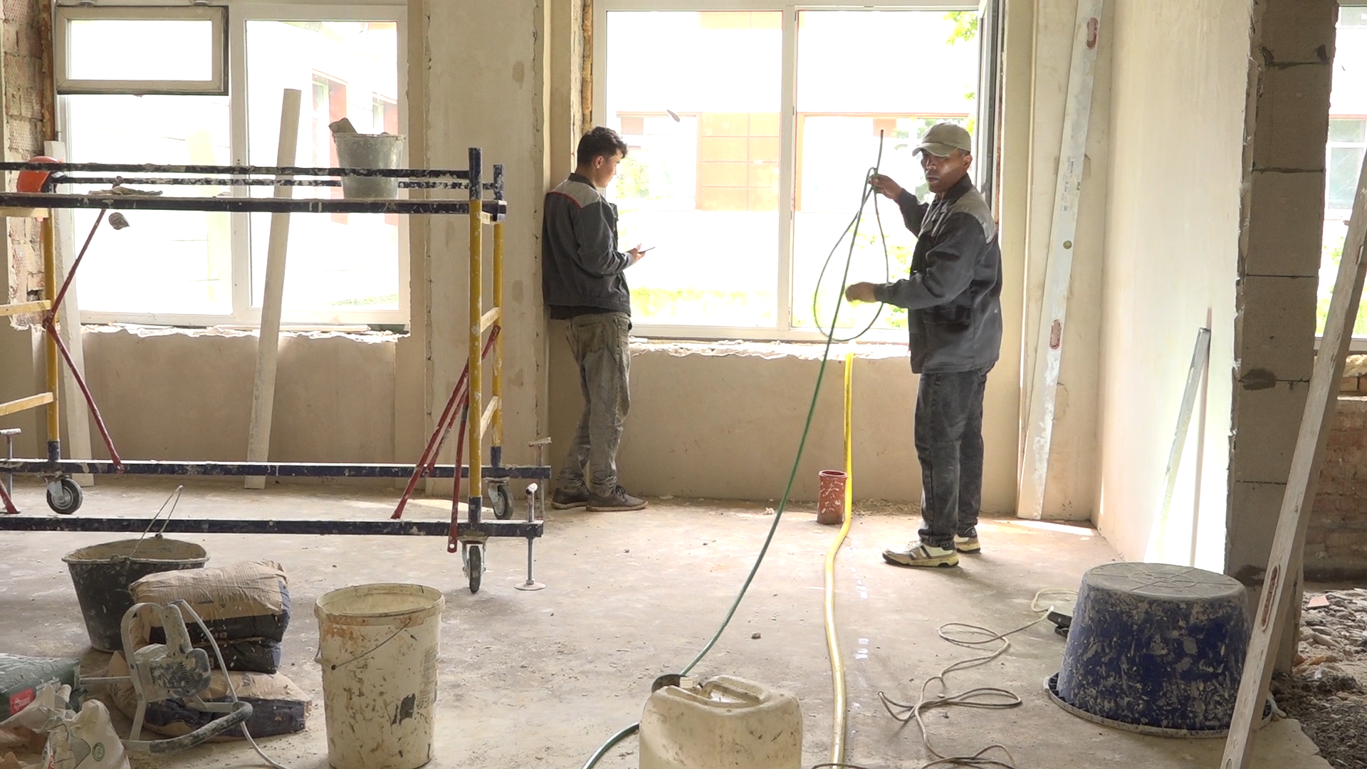 школа им АС Попова, поповка во власихе, капитальный ремонт школы попова, школа имени Попова, Власиха школа Попова,