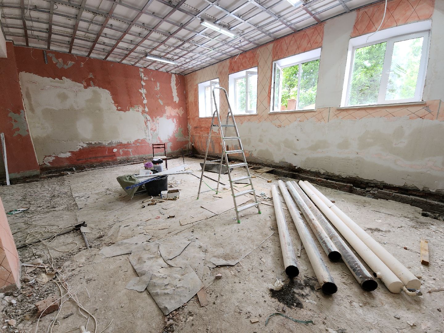 библиотека, Ремонт, рузская библиотека, модельная библиотека, руза, рузский городской округ, московская область лисы,