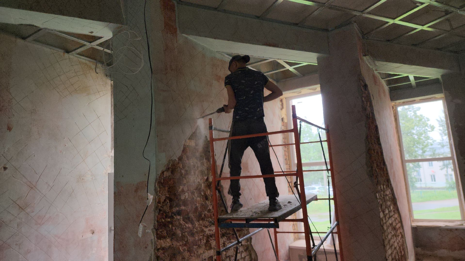 библиотека, Ремонт, рузская библиотека, модельная библиотека, руза, рузский городской округ, московская область лисы,