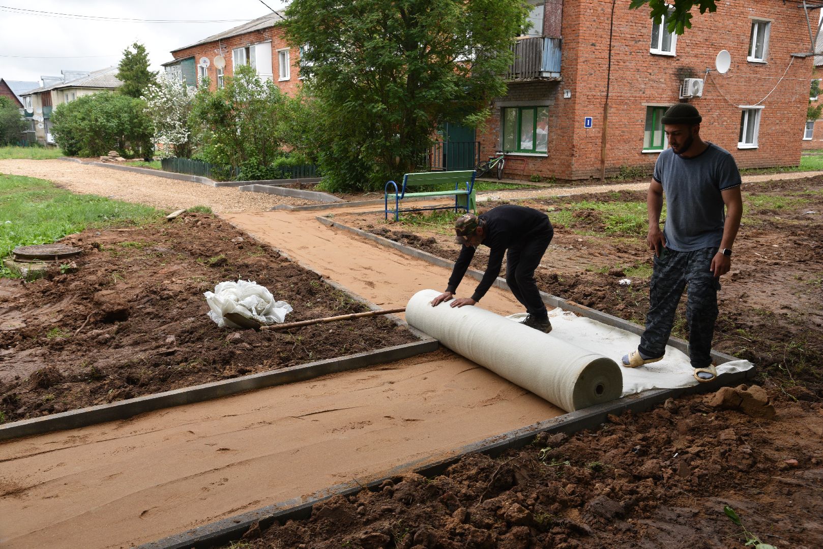 лотошино, микулино, благоустройство, дворовые территории,