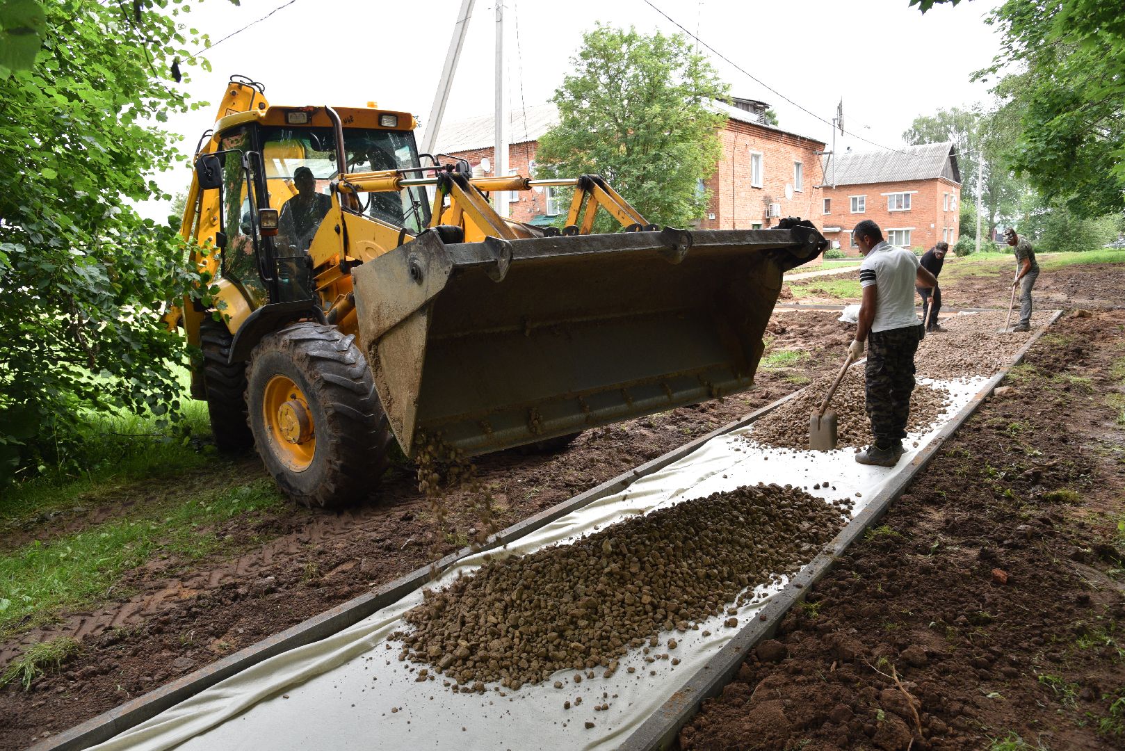 лотошино, микулино, благоустройство, дворовые территории,