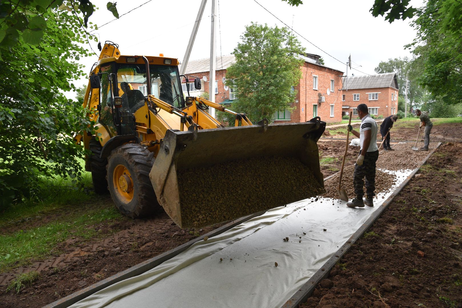 лотошино, микулино, благоустройство, дворовые территории,