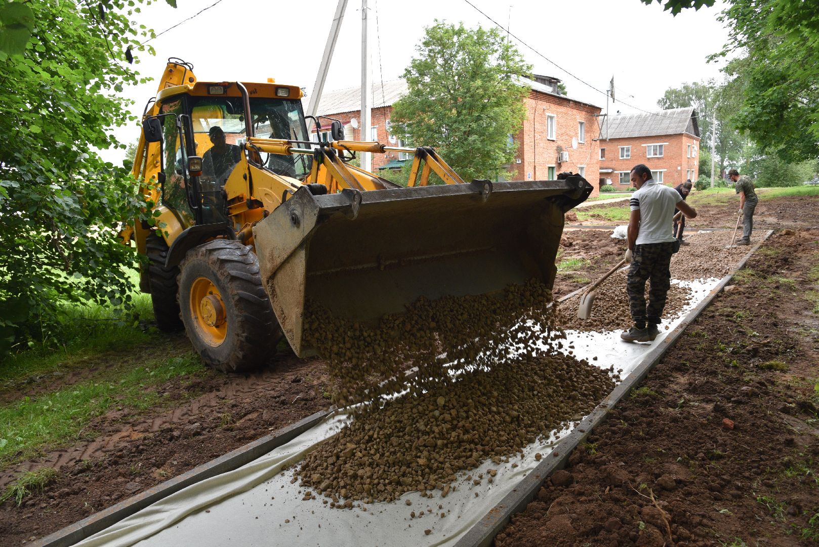 лотошино, микулино, благоустройство, дворовые территории,