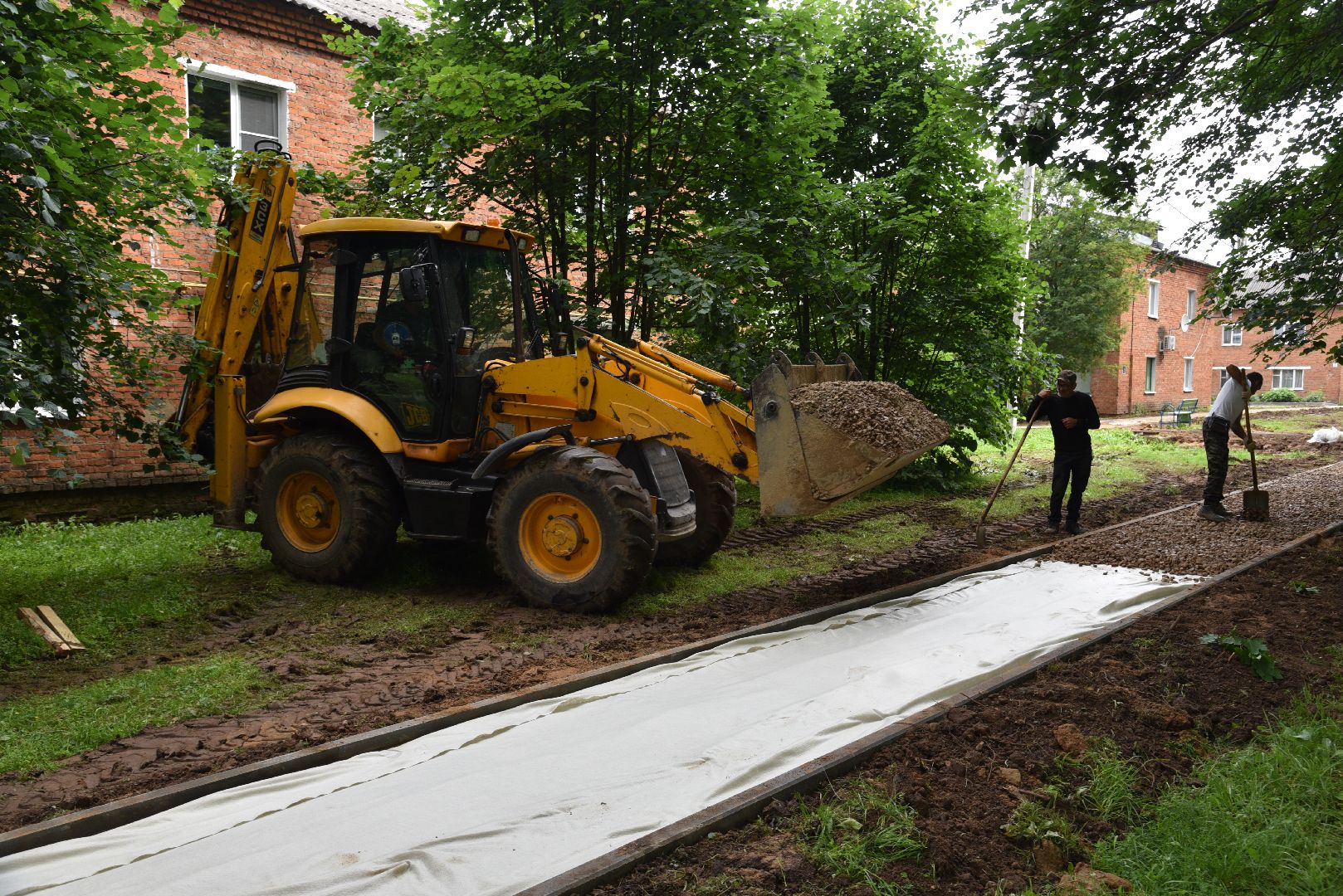 лотошино, микулино, благоустройство, дворовые территории,