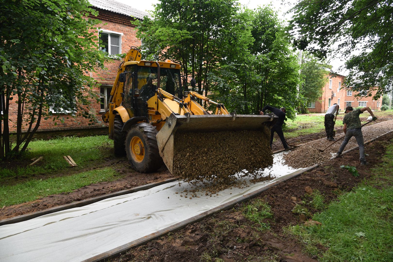 лотошино, микулино, благоустройство, дворовые территории,