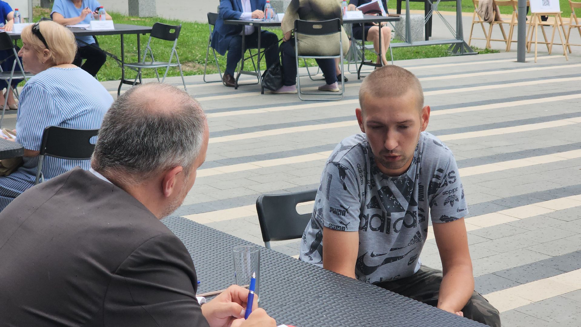 кашира, выездная администрация, городской парк, сво, гуманитаная помощь, рации, связь, херсонская область,
