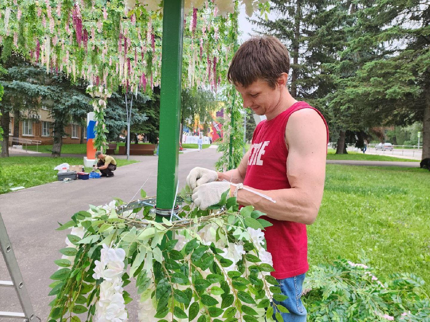 можайск, можайский городской округ, подмосковье, благоустройство, фотозоны, жители, благоустройство улиц, украшение города,