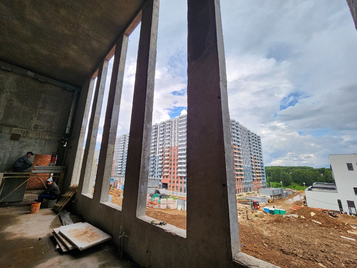 строительство сада, купелинка девелопмент, эко видное 2, сапроново, ленинский округ, детский сад,