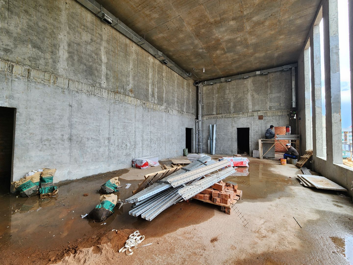 строительство сада, купелинка девелопмент, эко видное 2, сапроново, ленинский округ, детский сад,