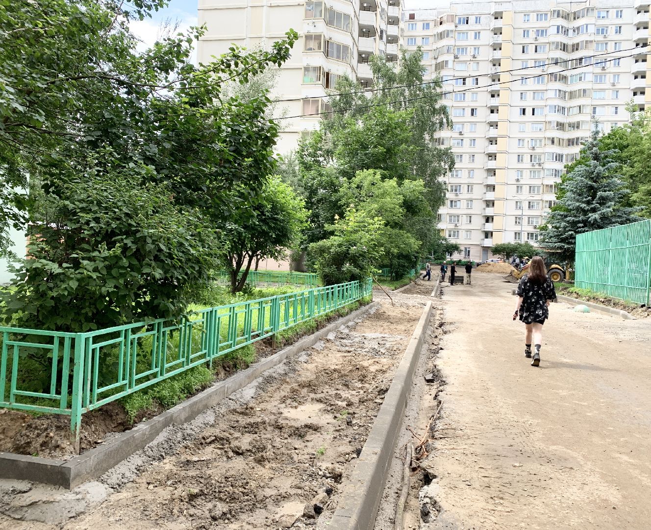 Балашиха, Подмосковье, благоустройство дворов,