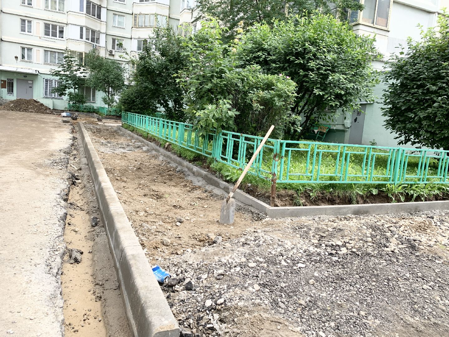 Балашиха, Подмосковье, благоустройство дворов,