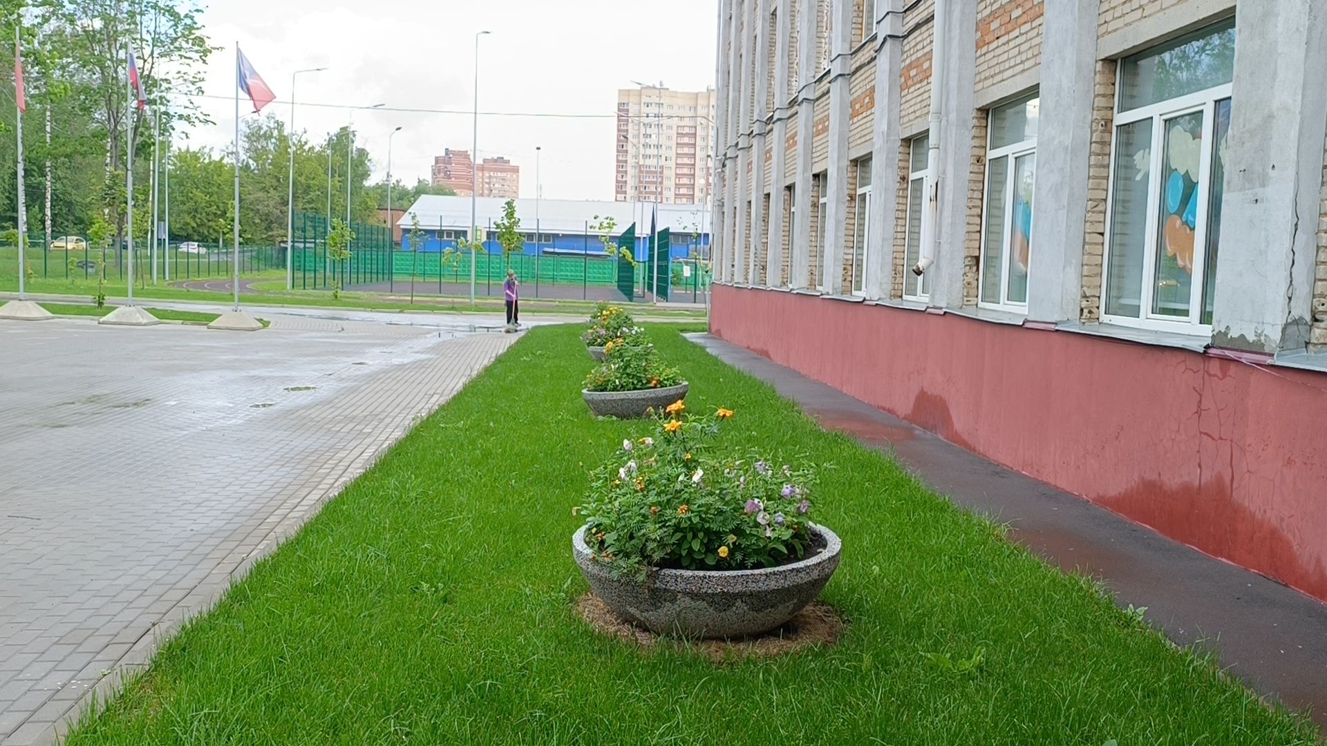 школа, трудовые бригады, лобня,