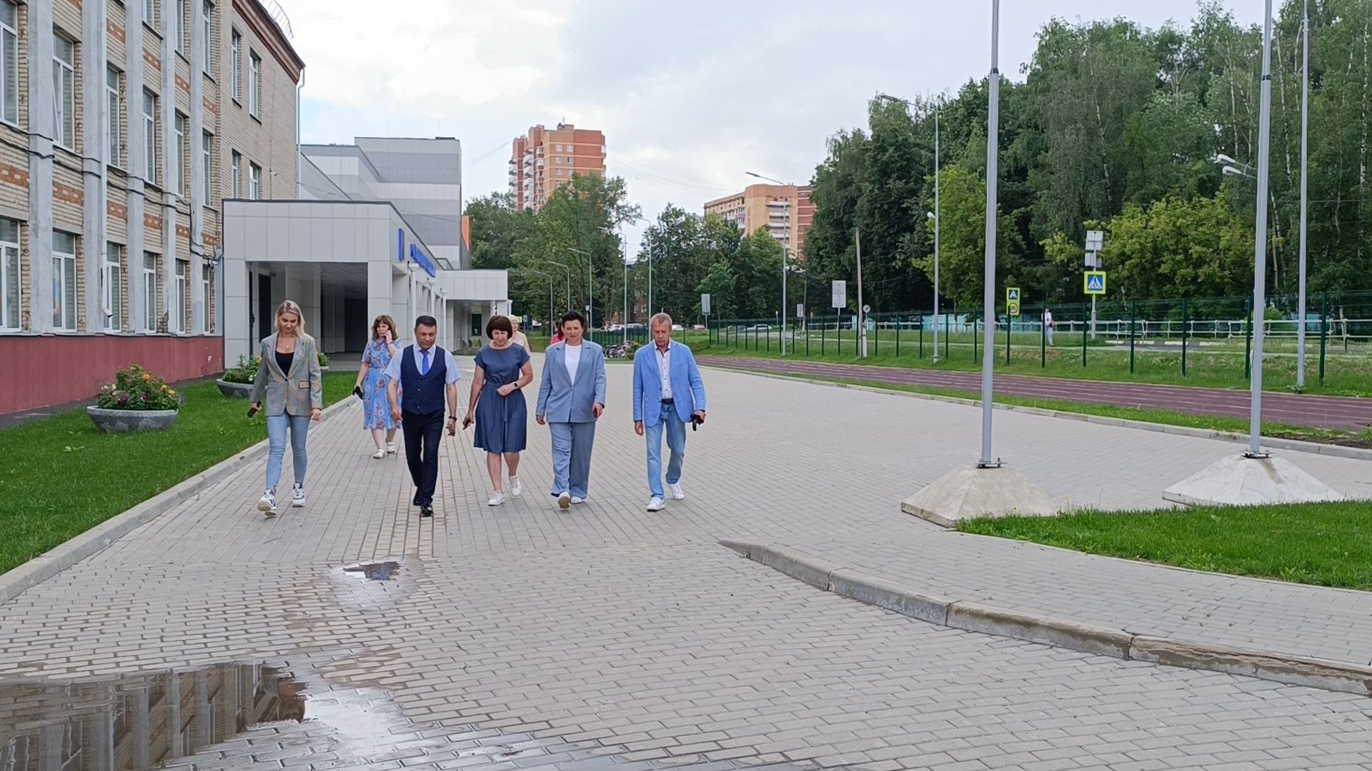 школа, трудовые бригады, лобня,