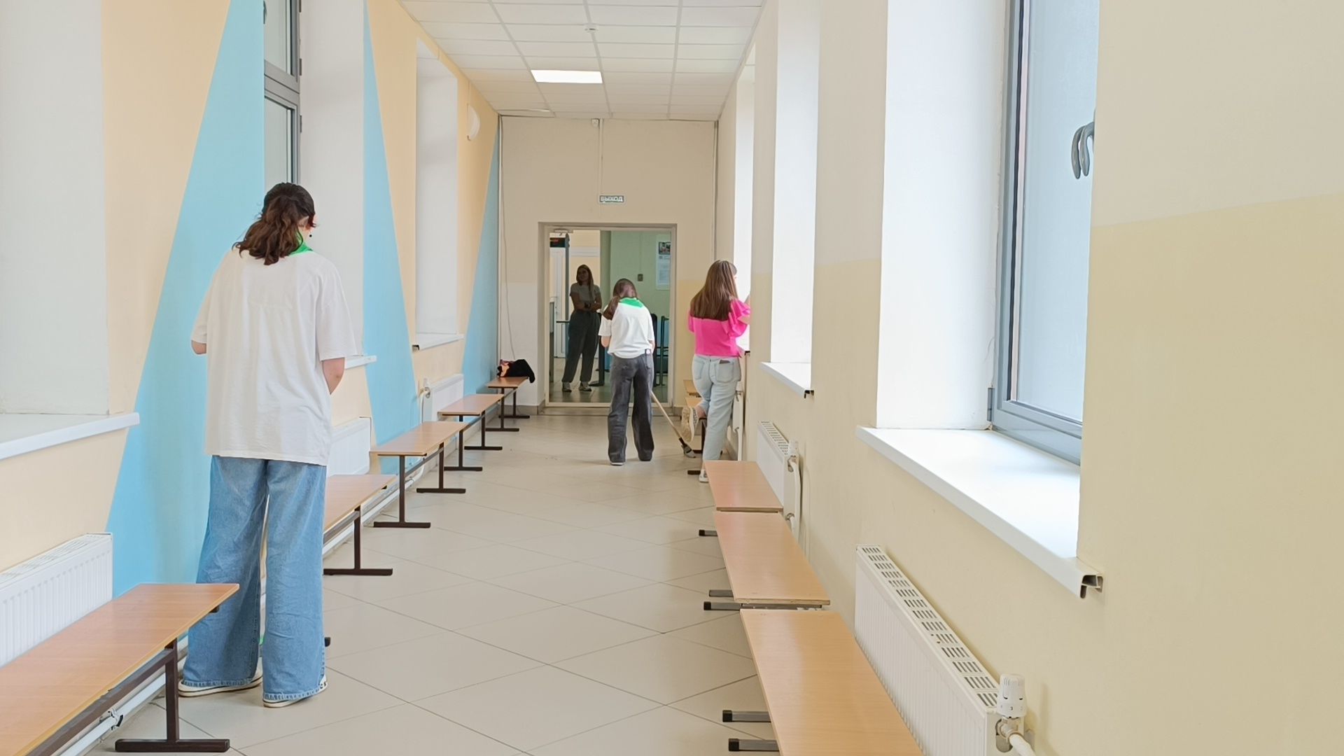 школа, трудовые бригады, лобня,