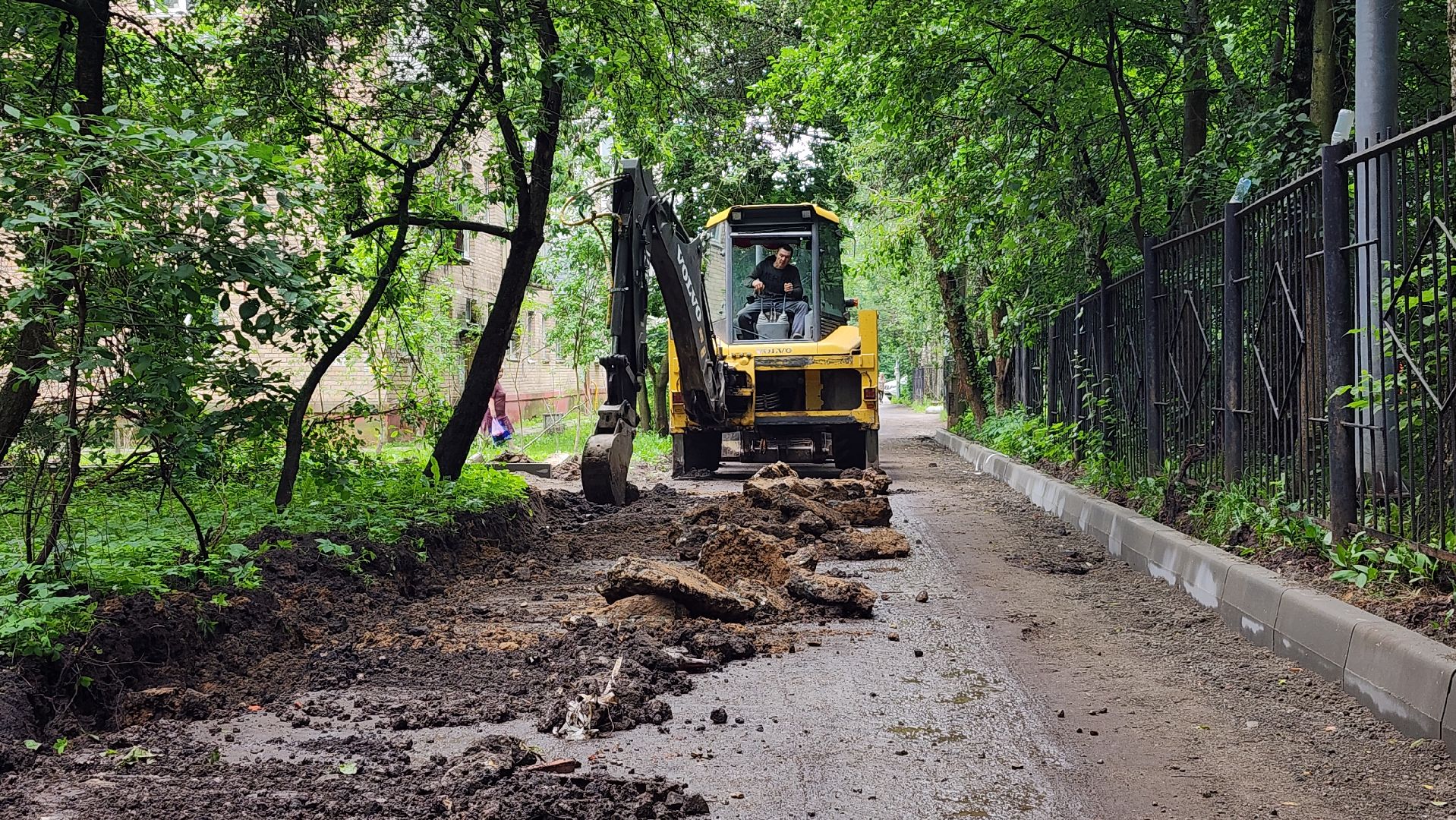 комплексное благоустройство дворов, Лосино-Петровский, благоустройство,
