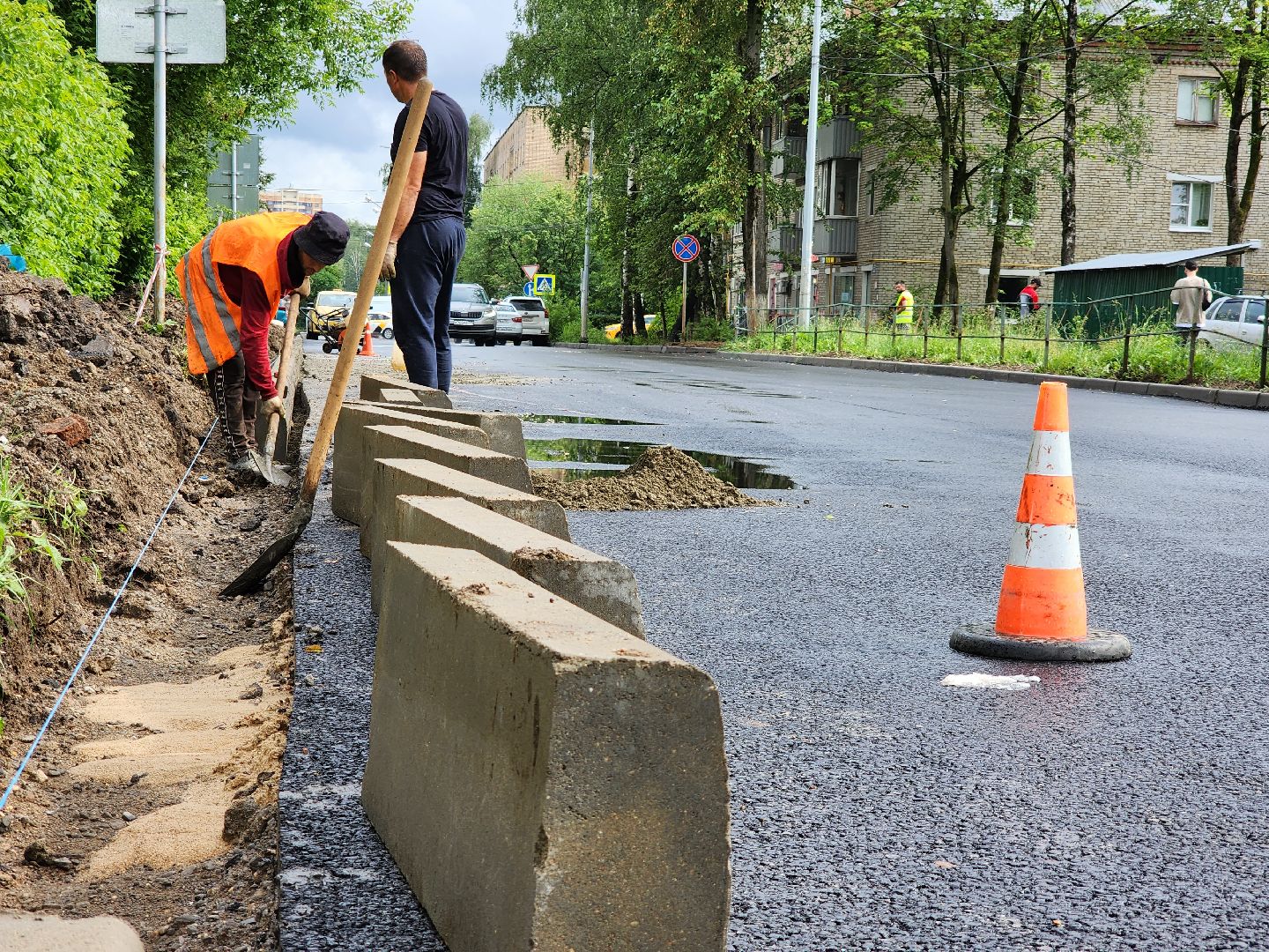 Лобня, ремонт дорог, Благоустройство,
