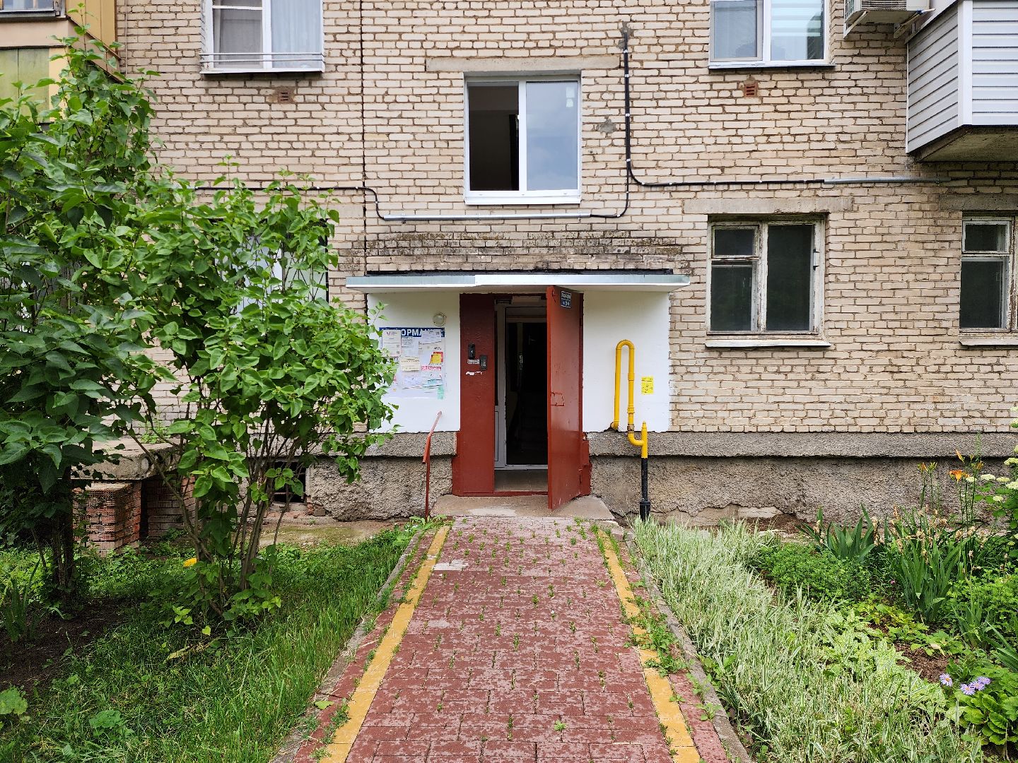 раменское, жкх, ремонт подъездов,улица Красноармейская дом 26-1,