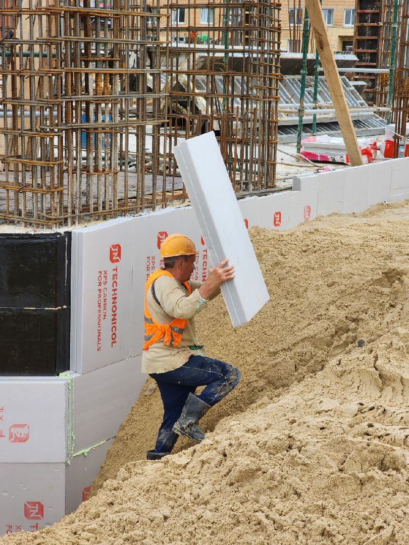 чехов, строительство, поликлиника, рабочие, дети,