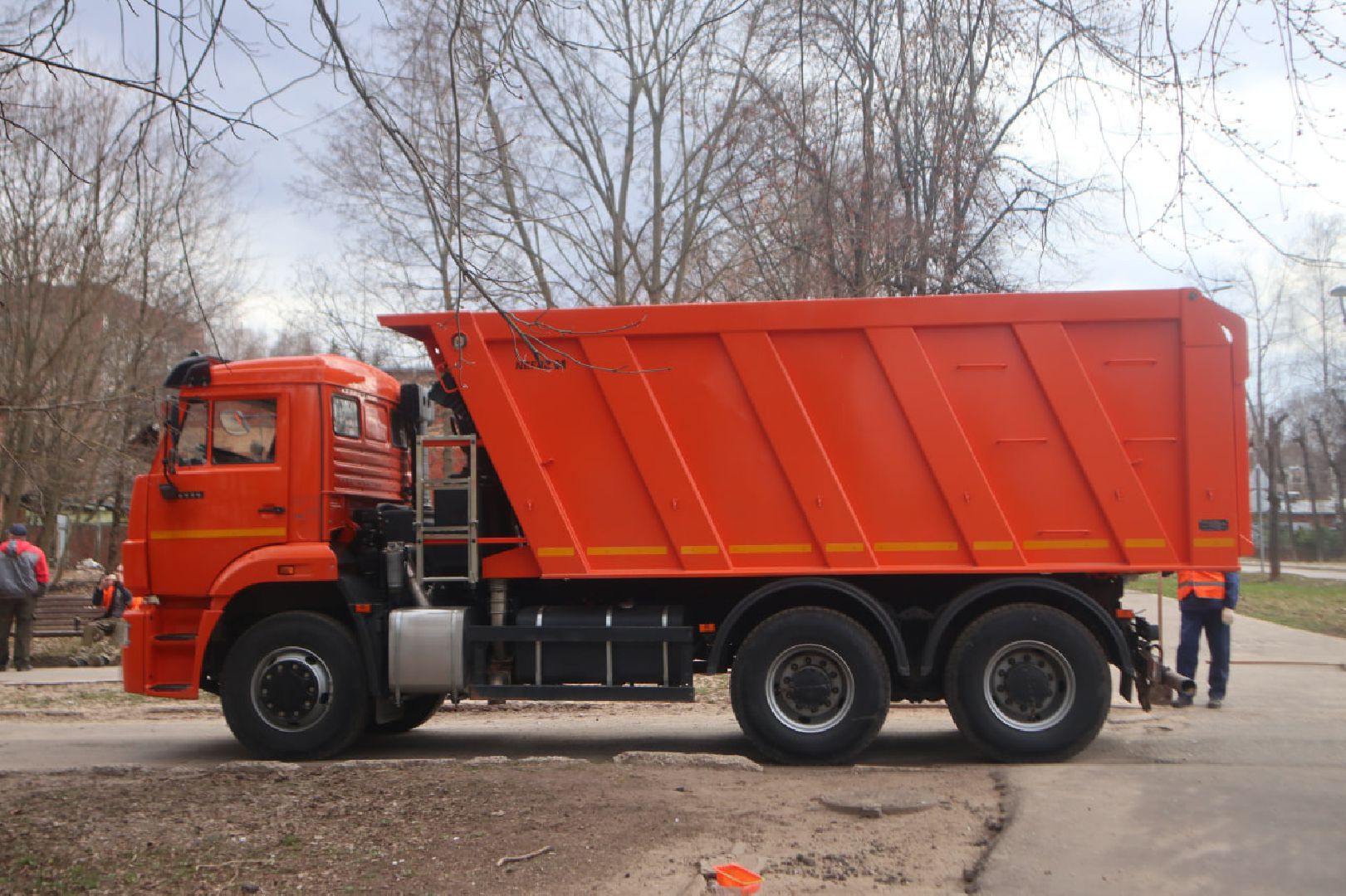 Благоустройство, Пущино, уборка дорог