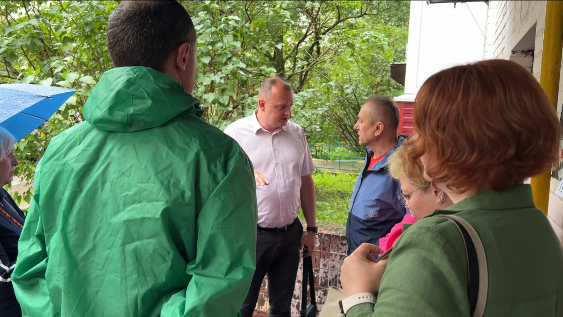 химки, жкх, ремонт кровли, встреча с жителями, обход территории,