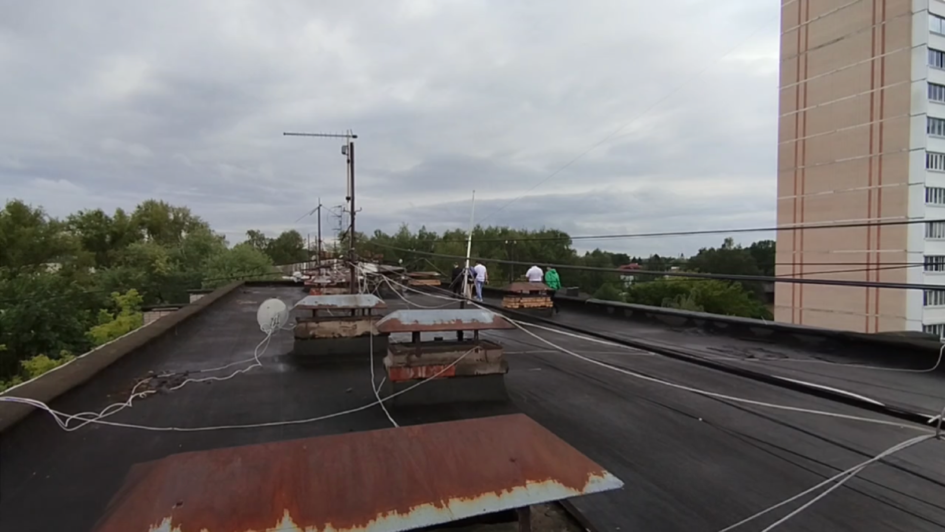 химки, жкх, ремонт кровли, встреча с жителями, обход территории,