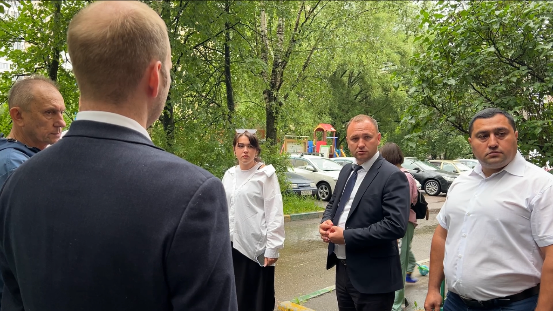 химки, жкх, ремонт кровли, встреча с жителями, обход территории,