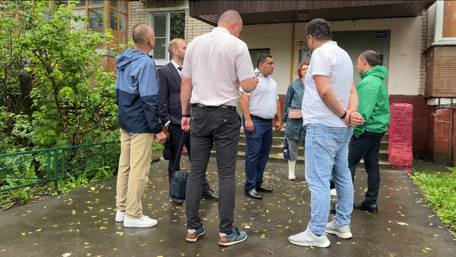 химки, жкх, ремонт кровли, встреча с жителями, обход территории,