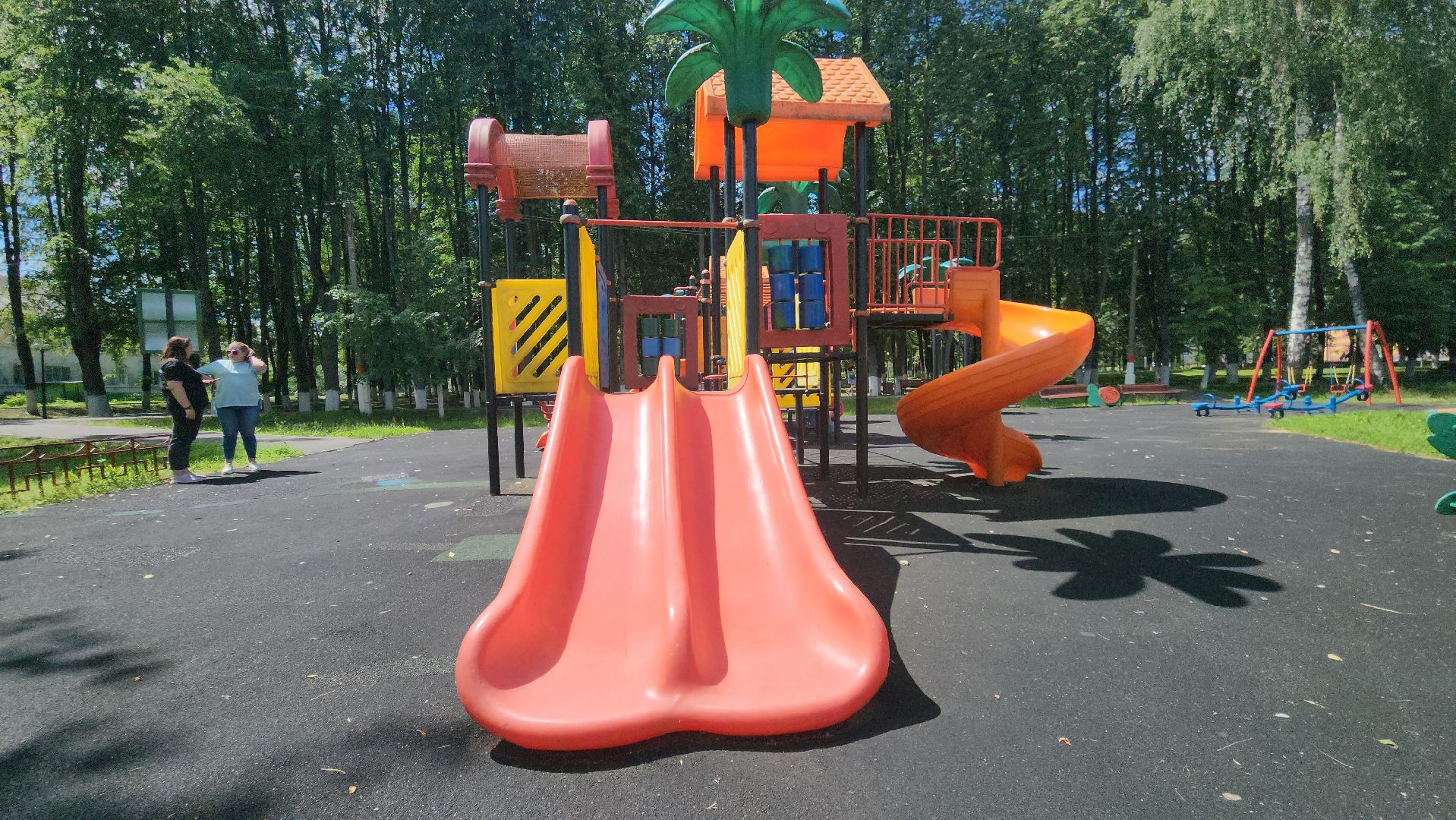 Павловский Посад, Городской округ Павловский Посад, Люди, Жители,Площадка, Ремонт,