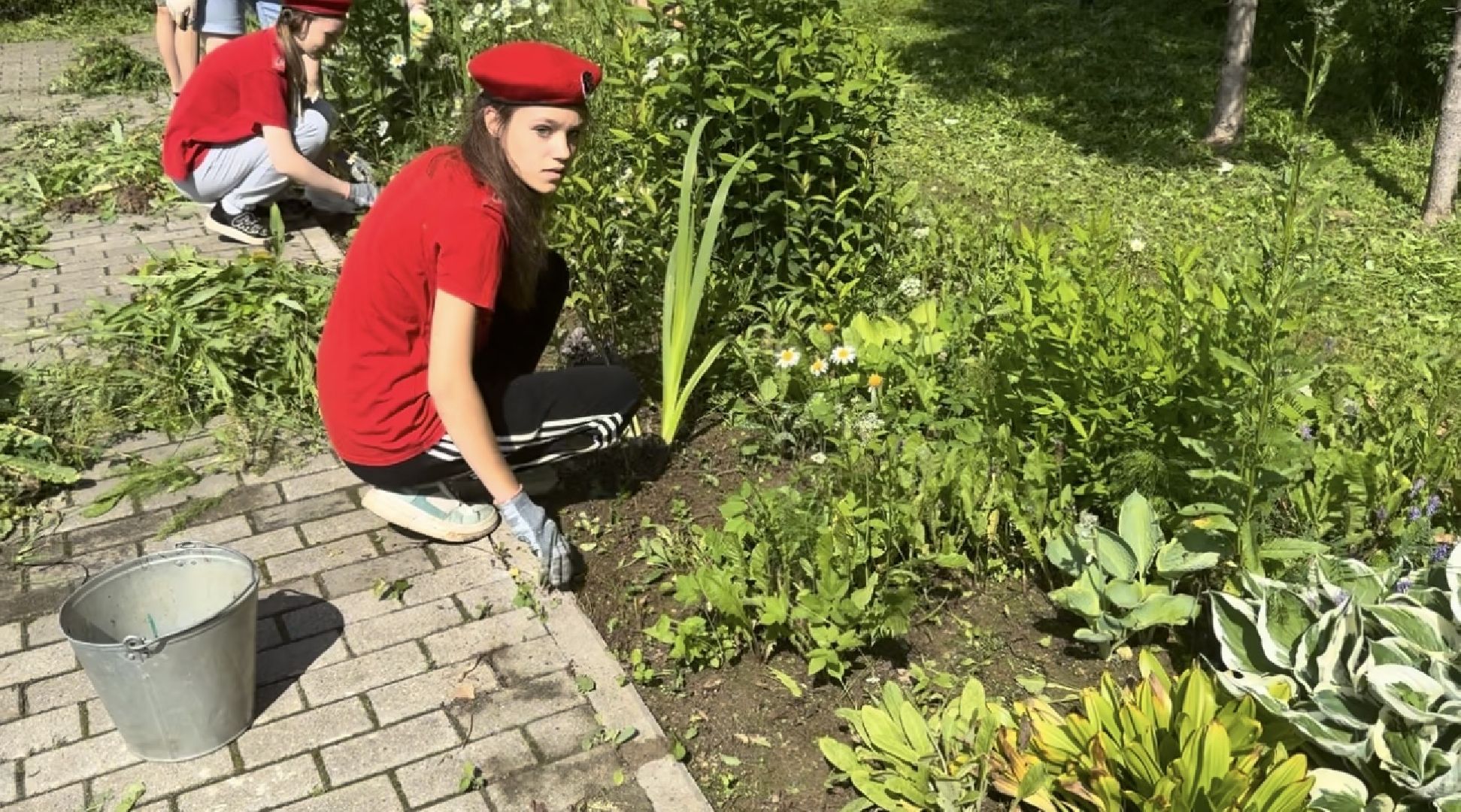 шаховская, мемориал, уборка памятников, памятная акция, юнармейские отряды,