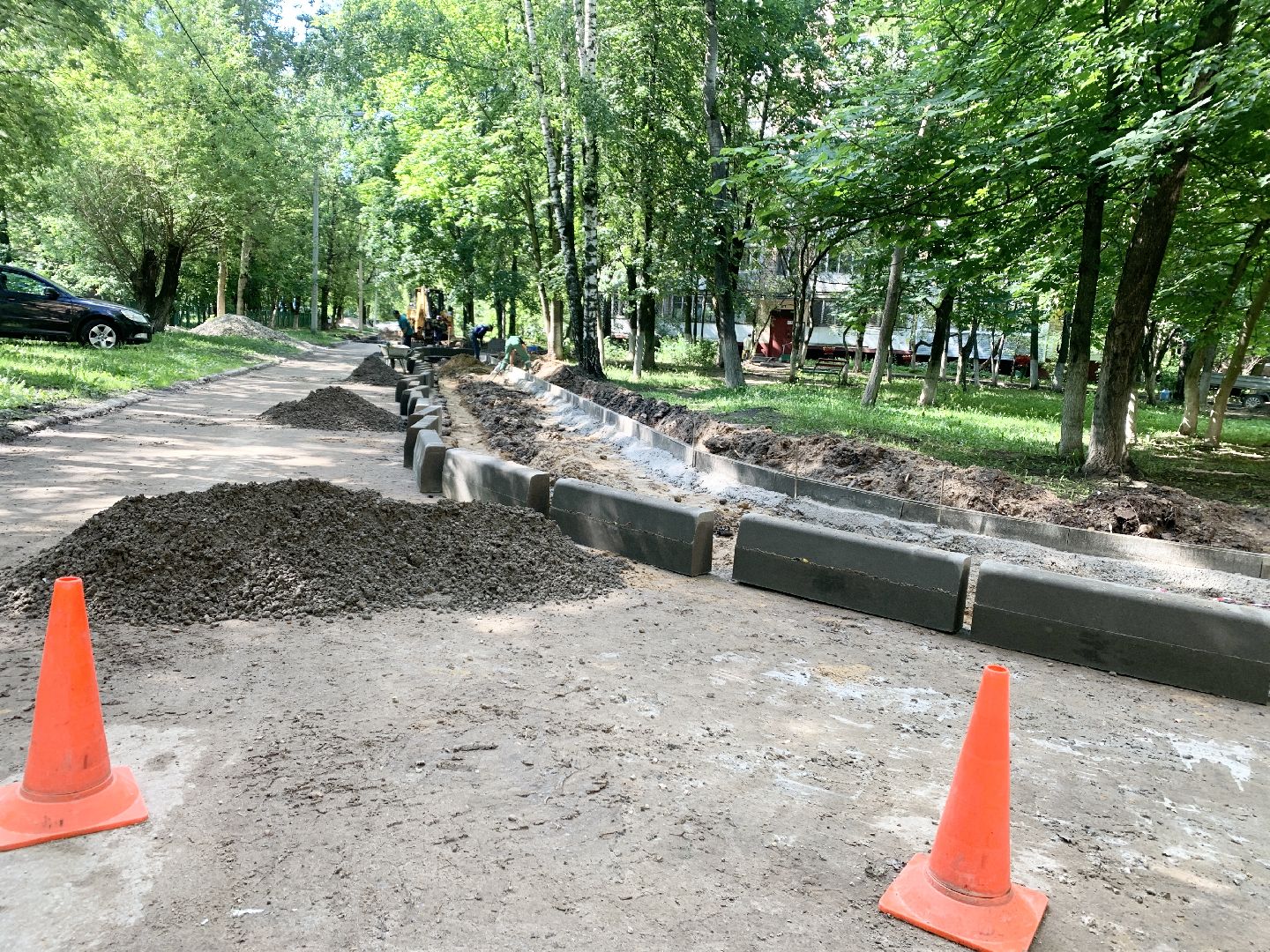 Балашиха, Подмосковье, Дороги, благоустройство дворов,