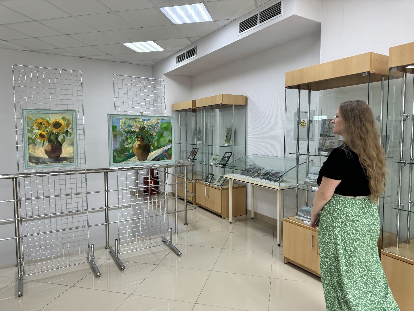 шаховская, выставка, художественная выставка, художник,